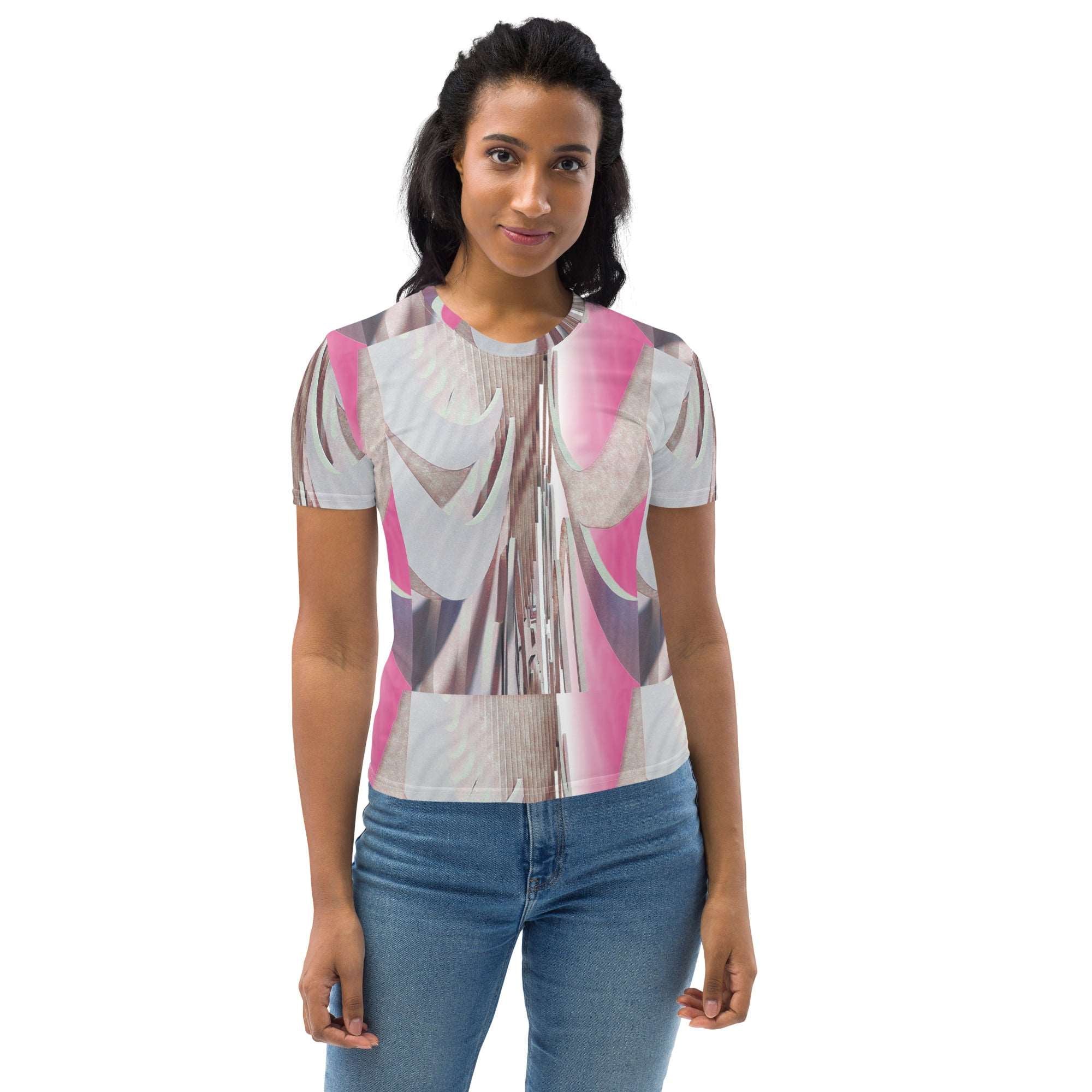 Women's Gradient T-3 Print