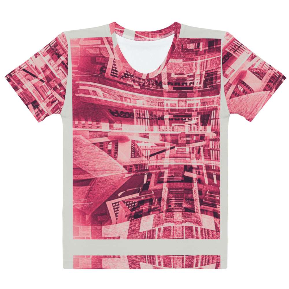 Womens Gradient T-4 Print