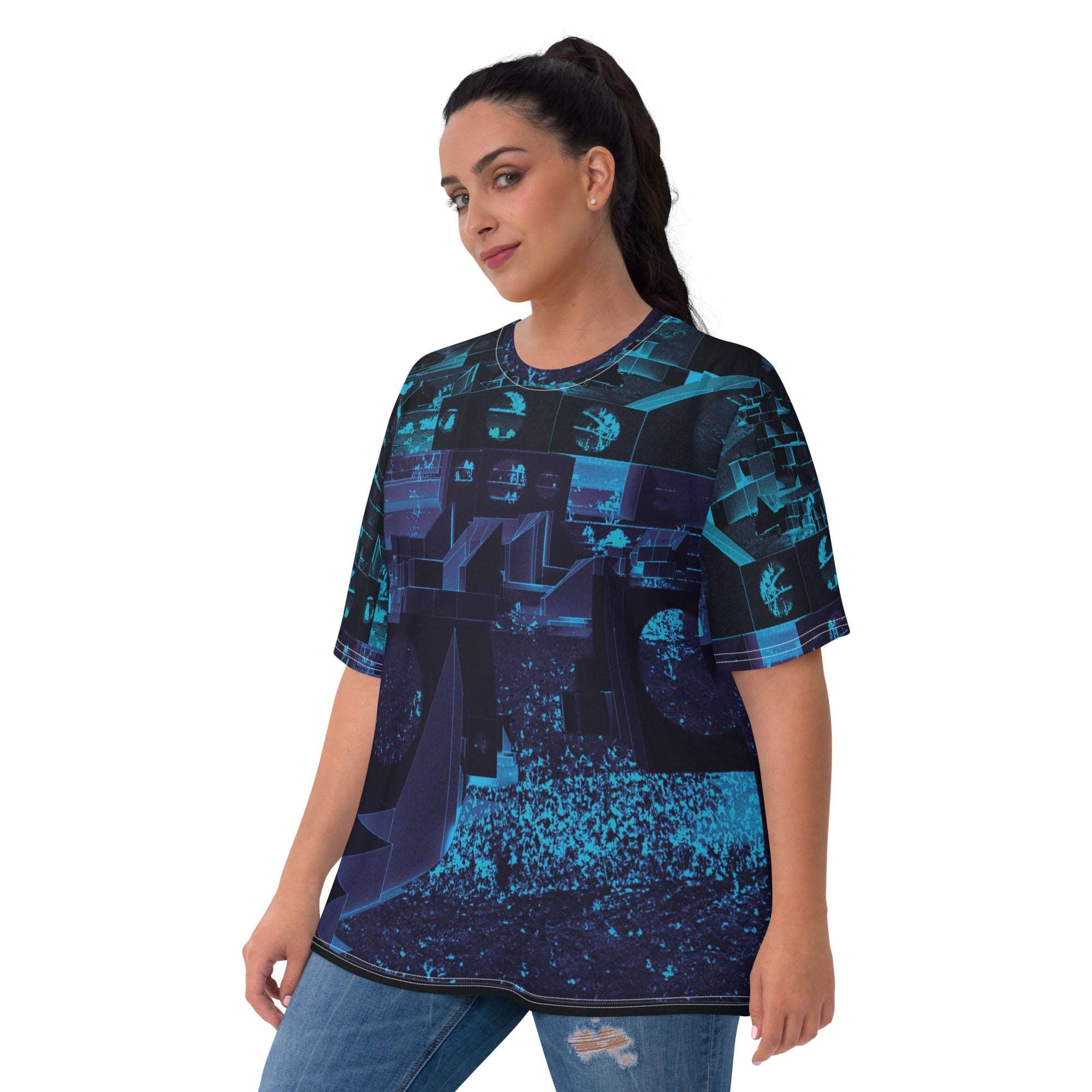 Women's Gradient T-8 Print