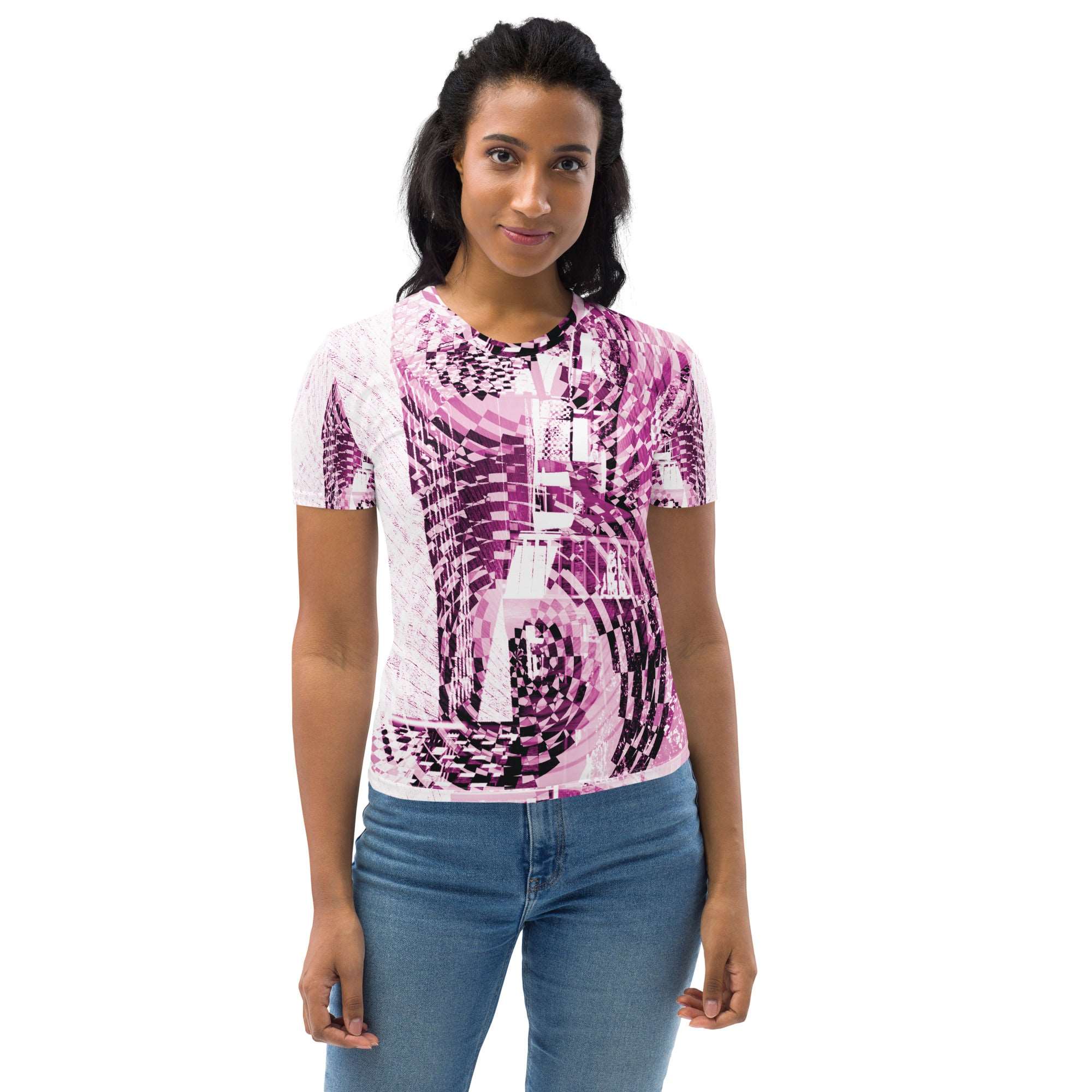 Women's Gradient T-9 Print