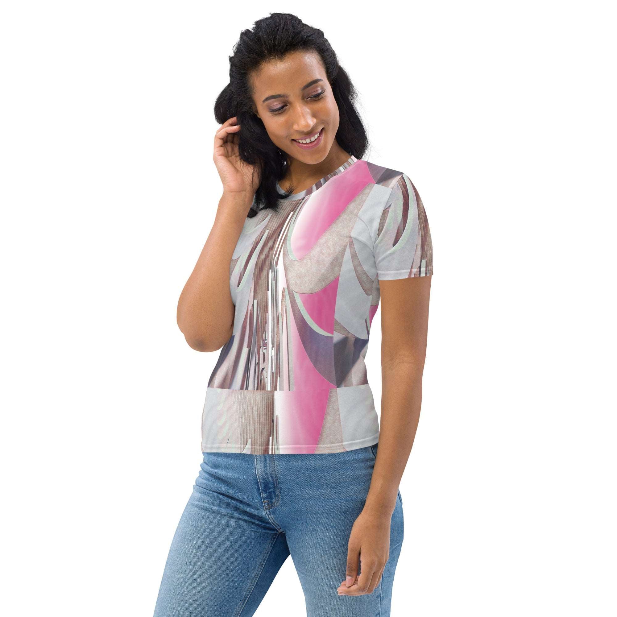 Women's Gradient T-3 Print