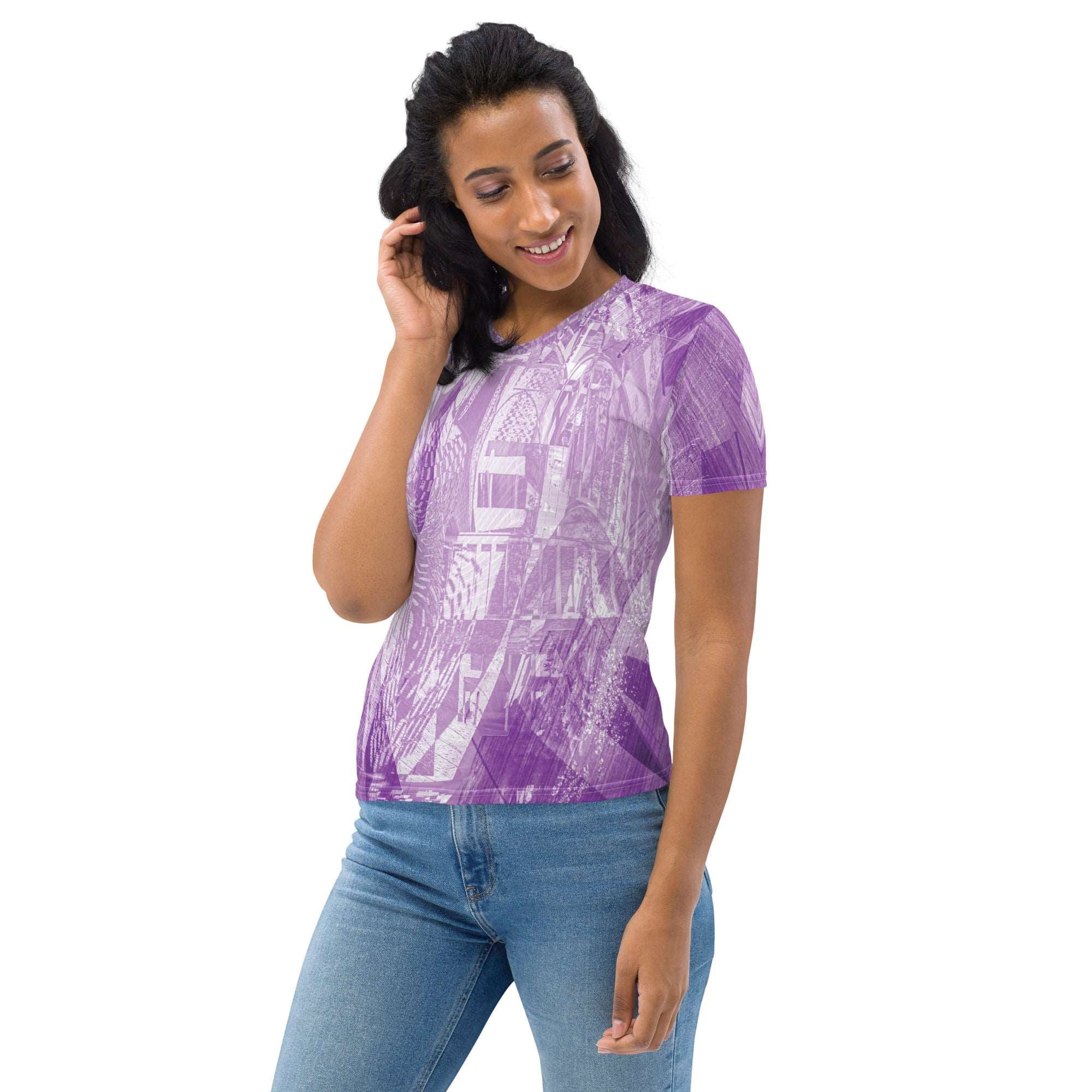 Women's Gradient T-6 Print