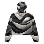 Women's ICN Cropped Windbreaker Print-2