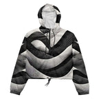 Women's ICN Cropped Windbreaker Print-2