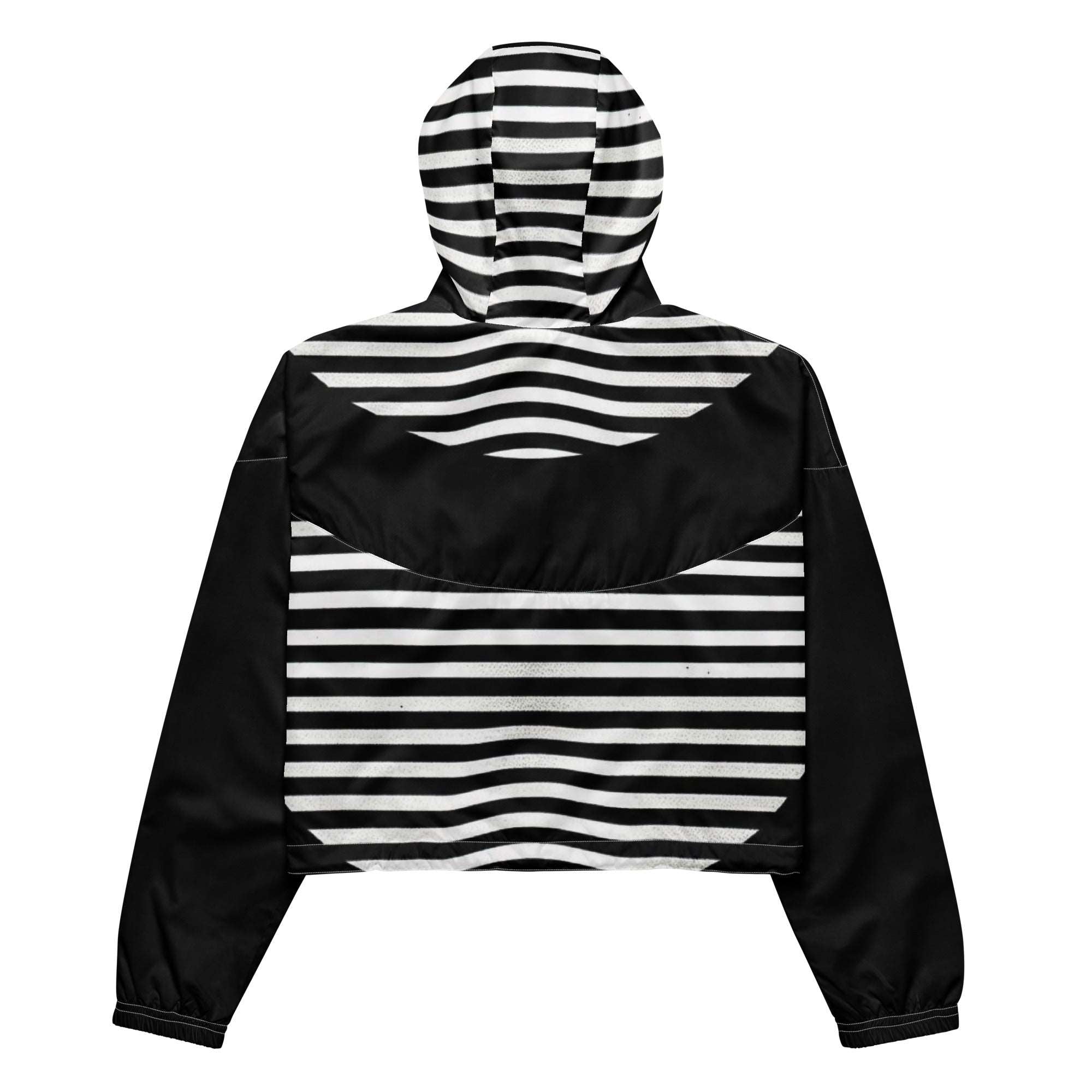 Women's ICN Cropped Windbreaker Print