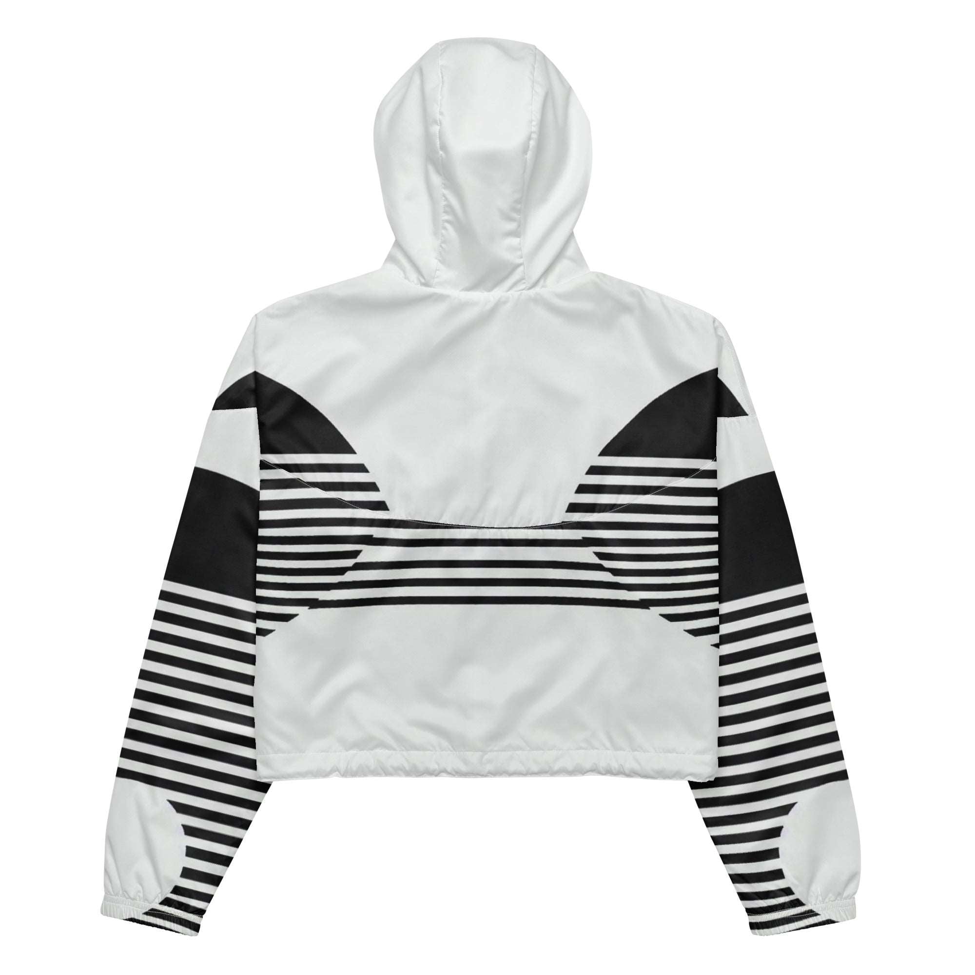 Women's ICN Cropped Windbreaker Print-5