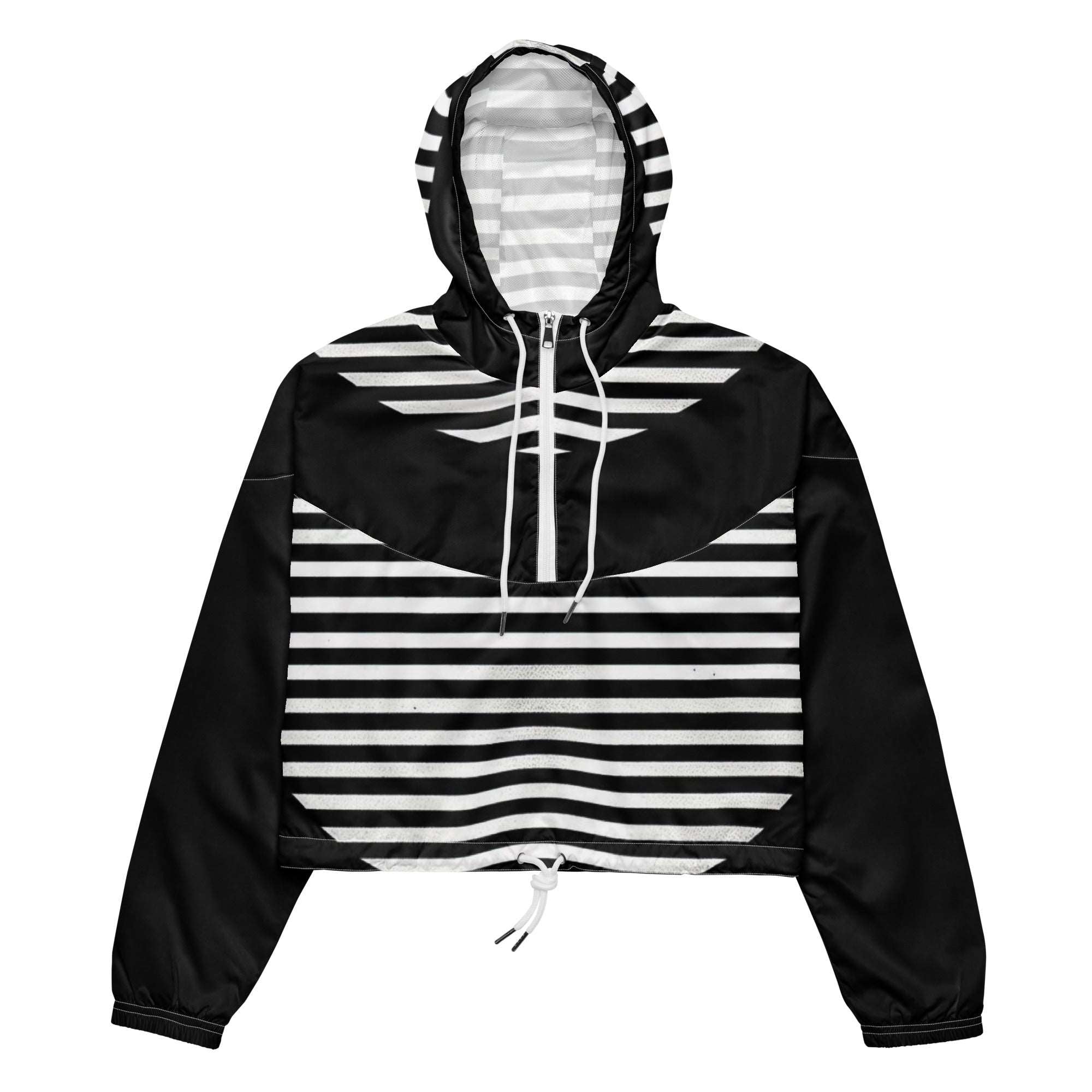 Women's ICN Cropped Windbreaker Print