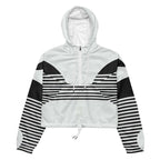 Women's ICN Cropped Windbreaker Print-5