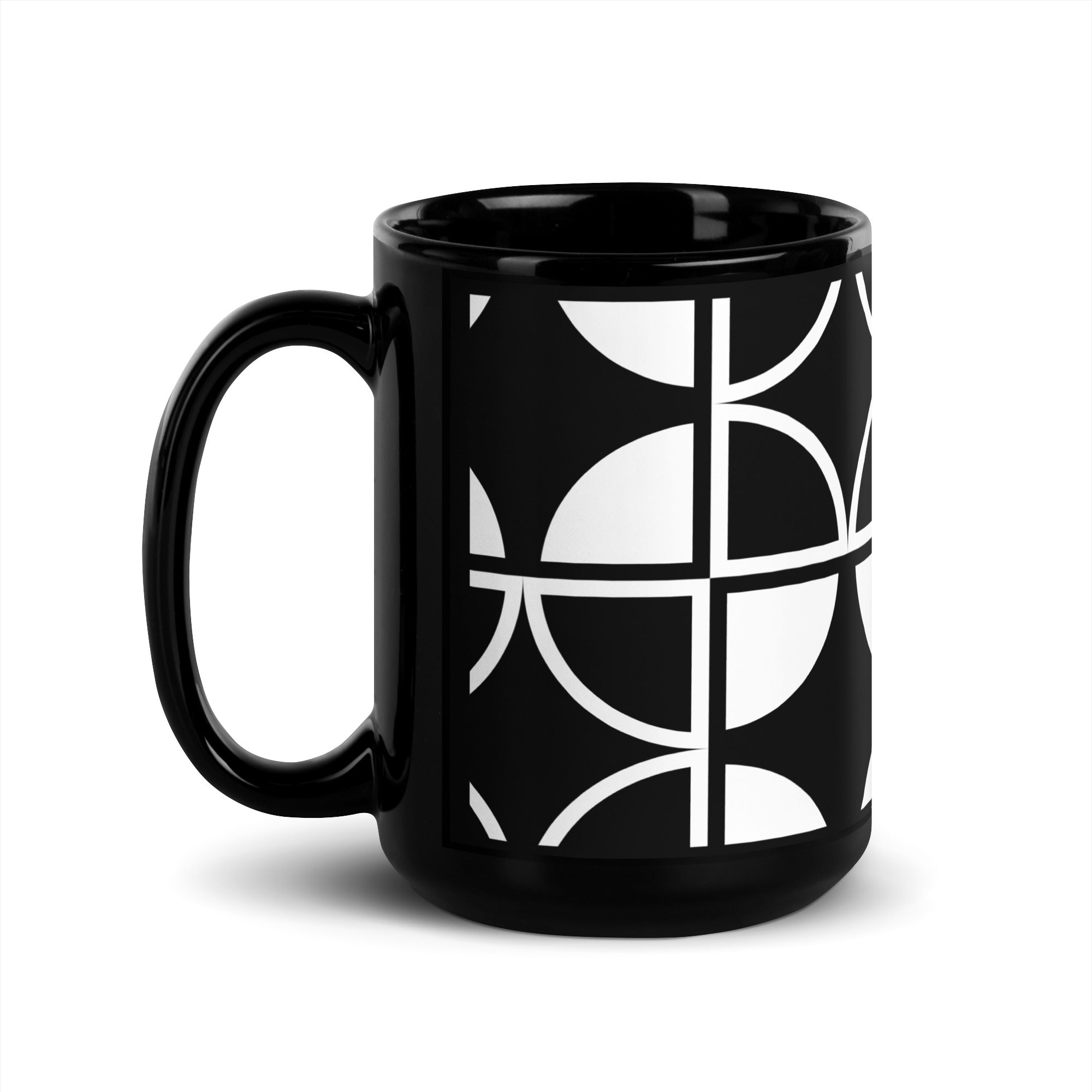 Ceramic V4 Mug Black