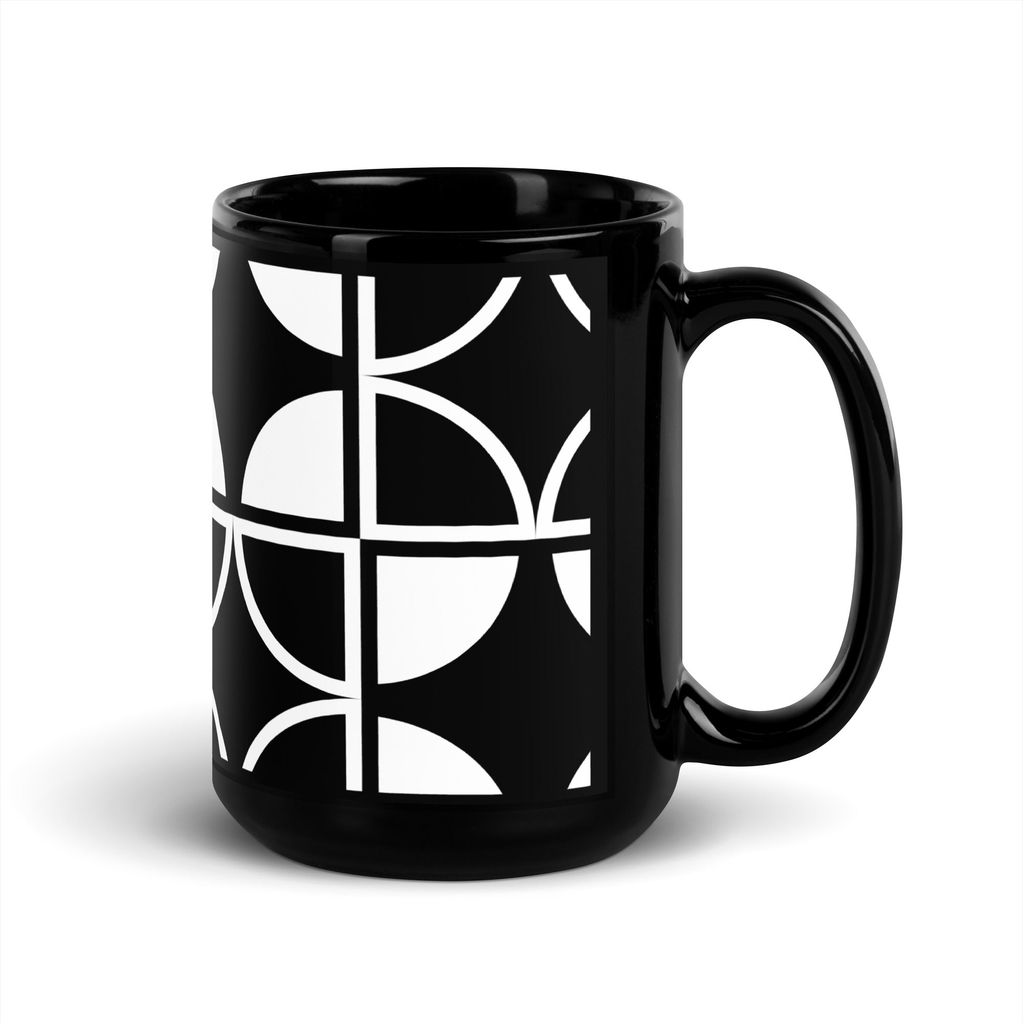 Ceramic V4 Mug Black