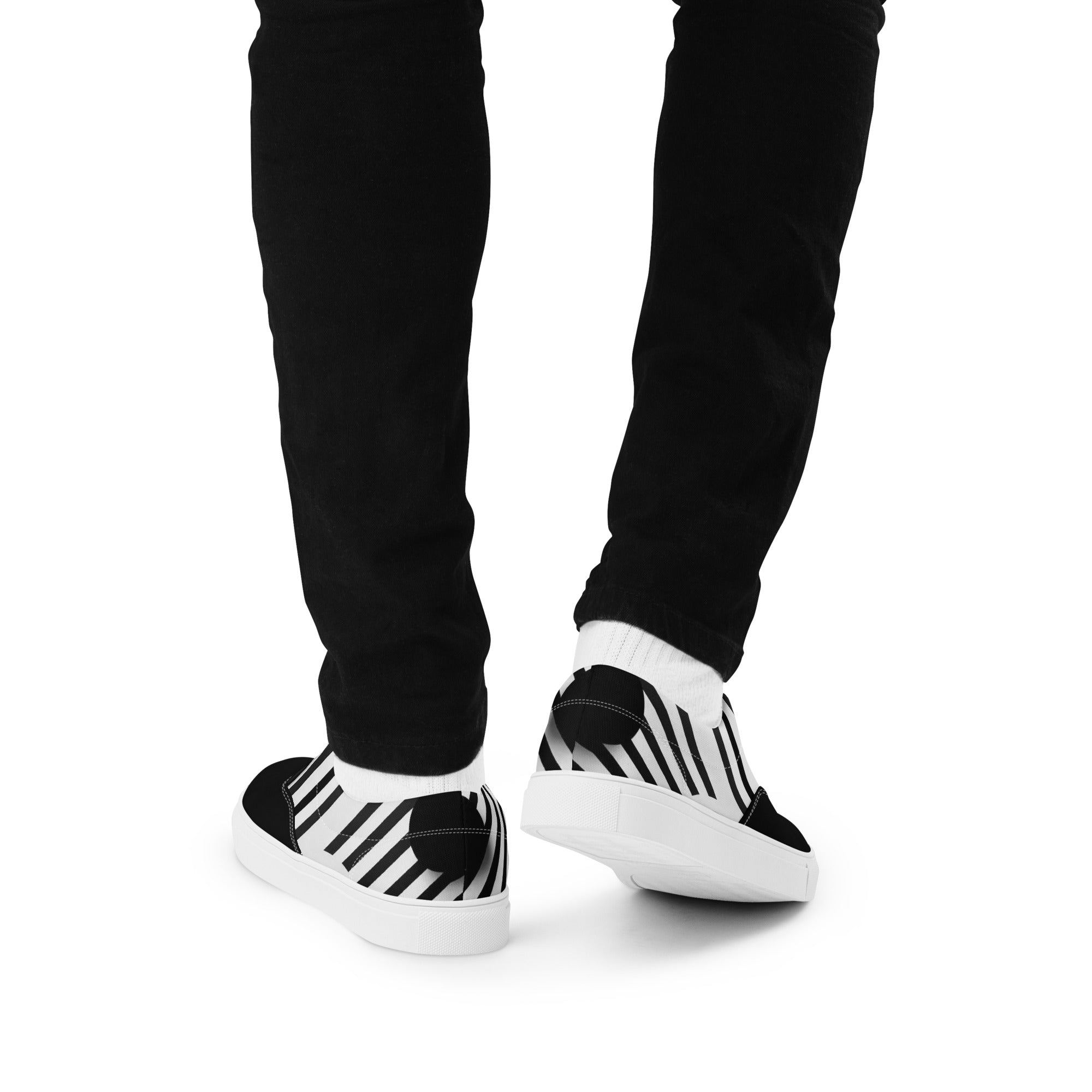 Men’s Lace-up Mono Print