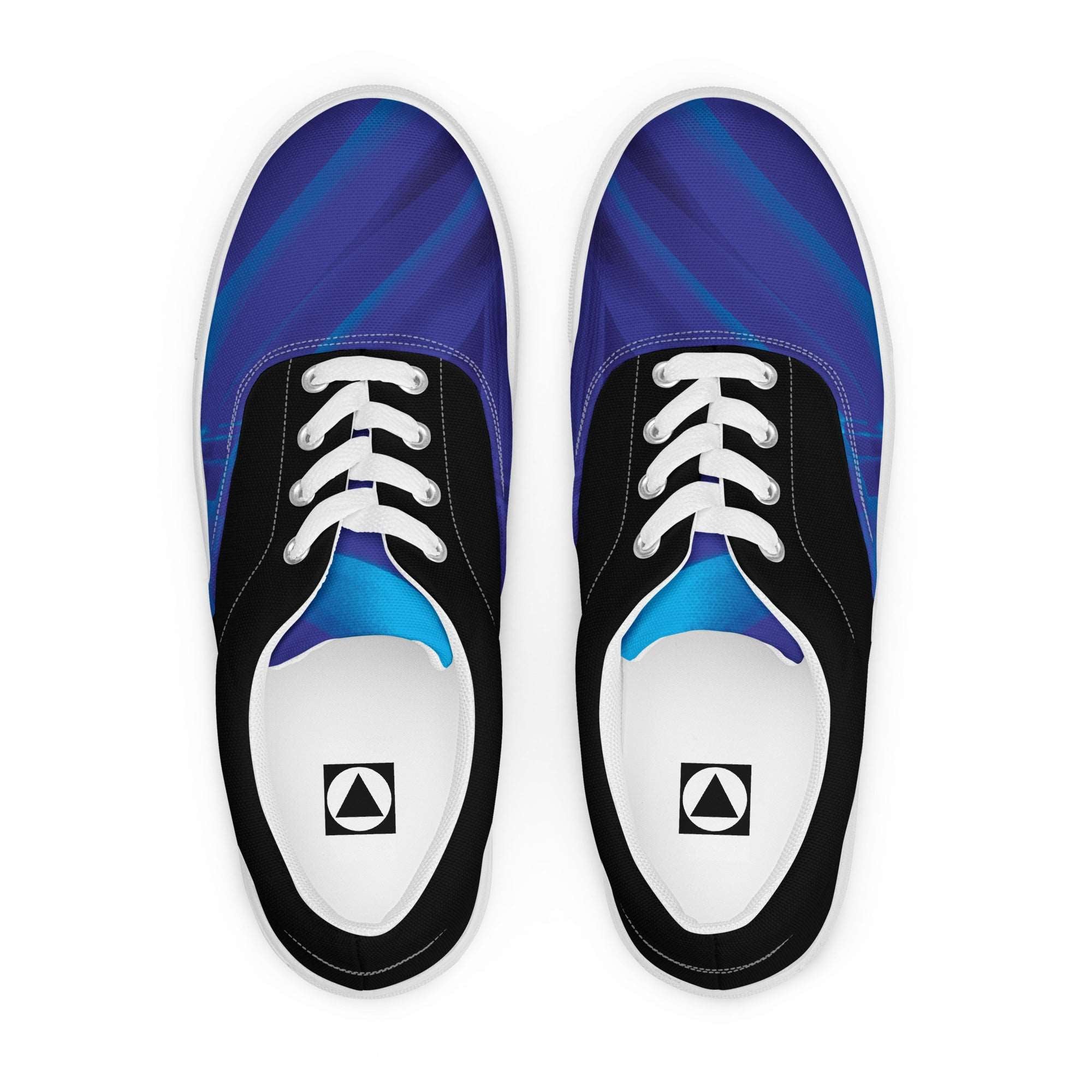 Men’s Lace-up Gradient Print