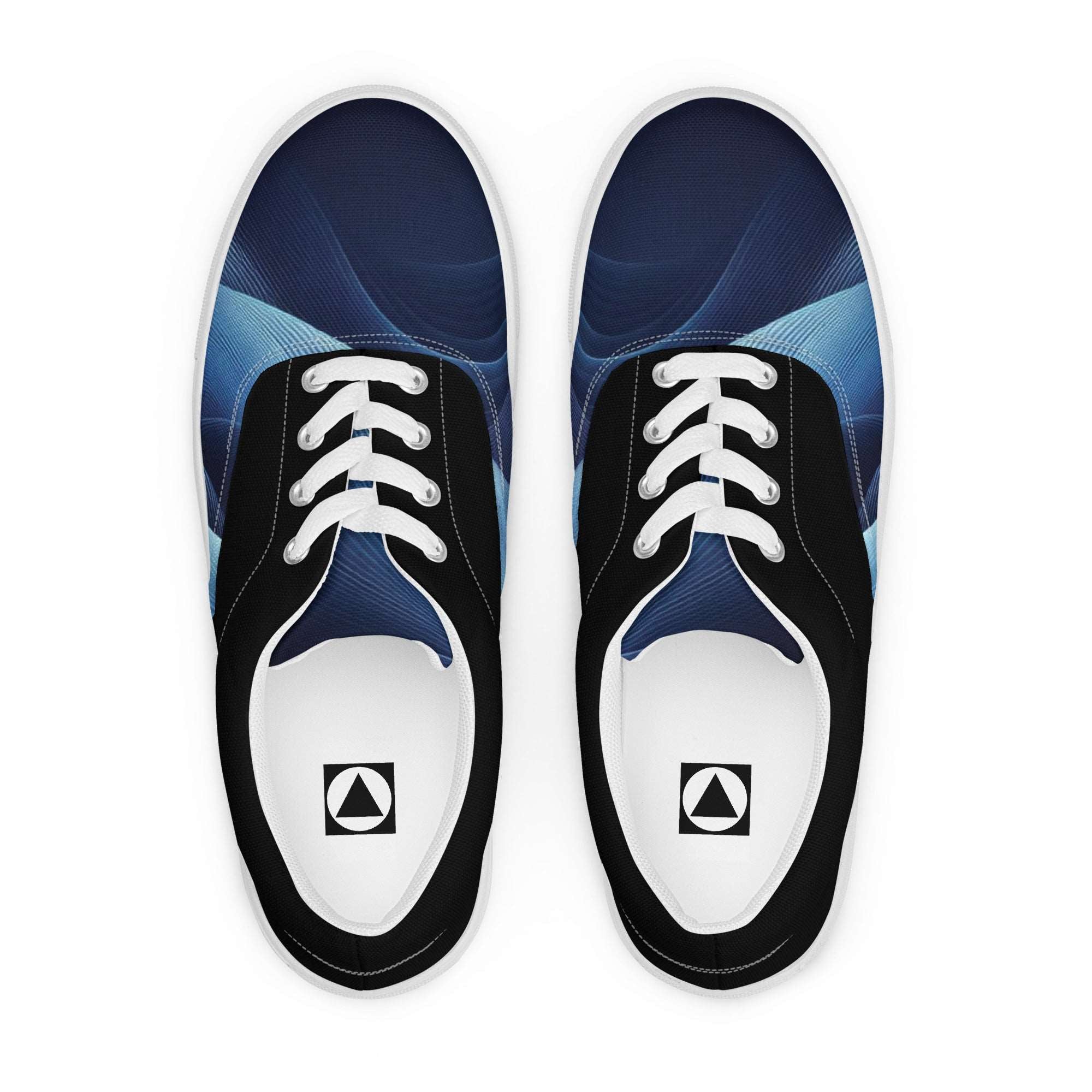 Men’s Lace-up Gradient Print-3