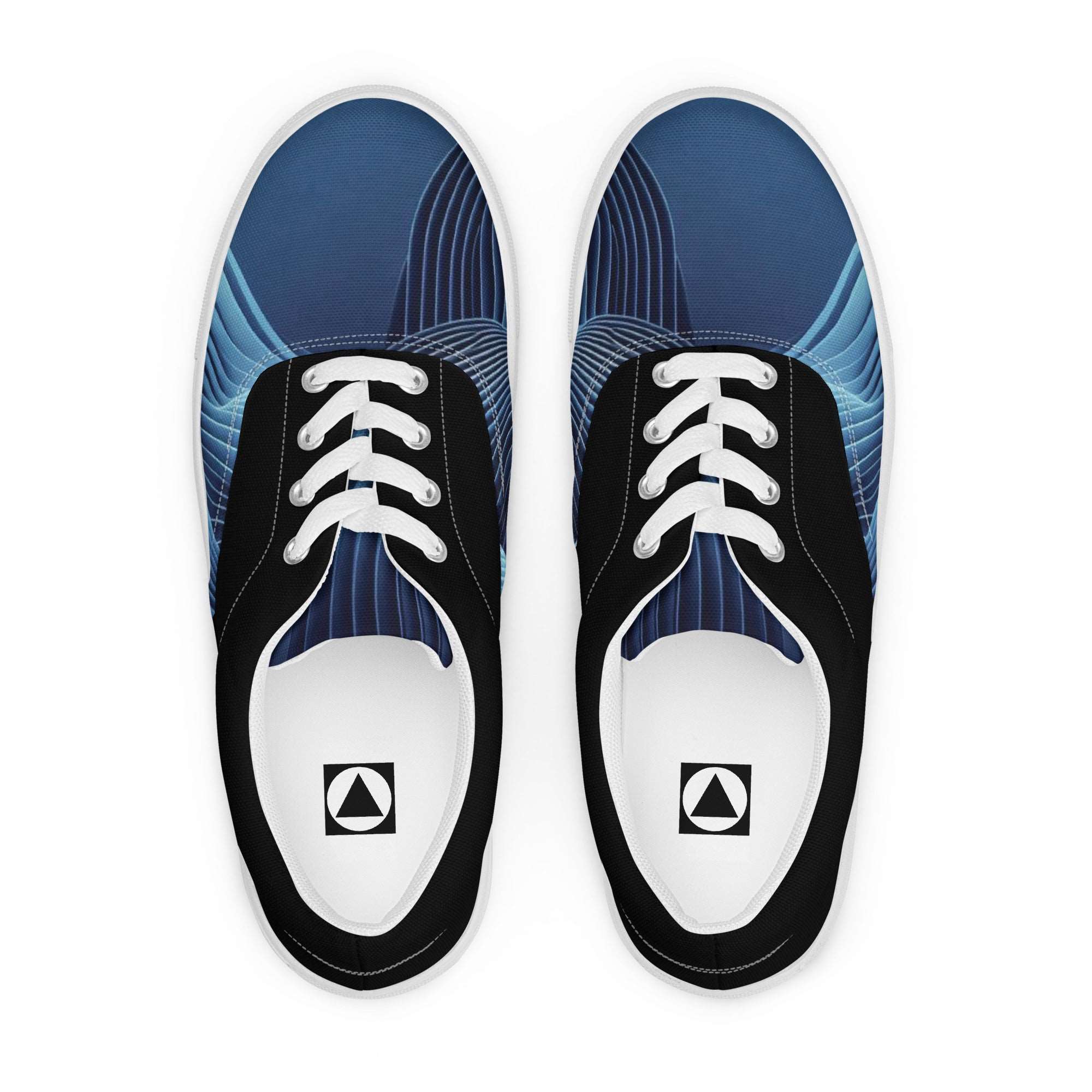 Men’s Lace-up Gradient Print-5