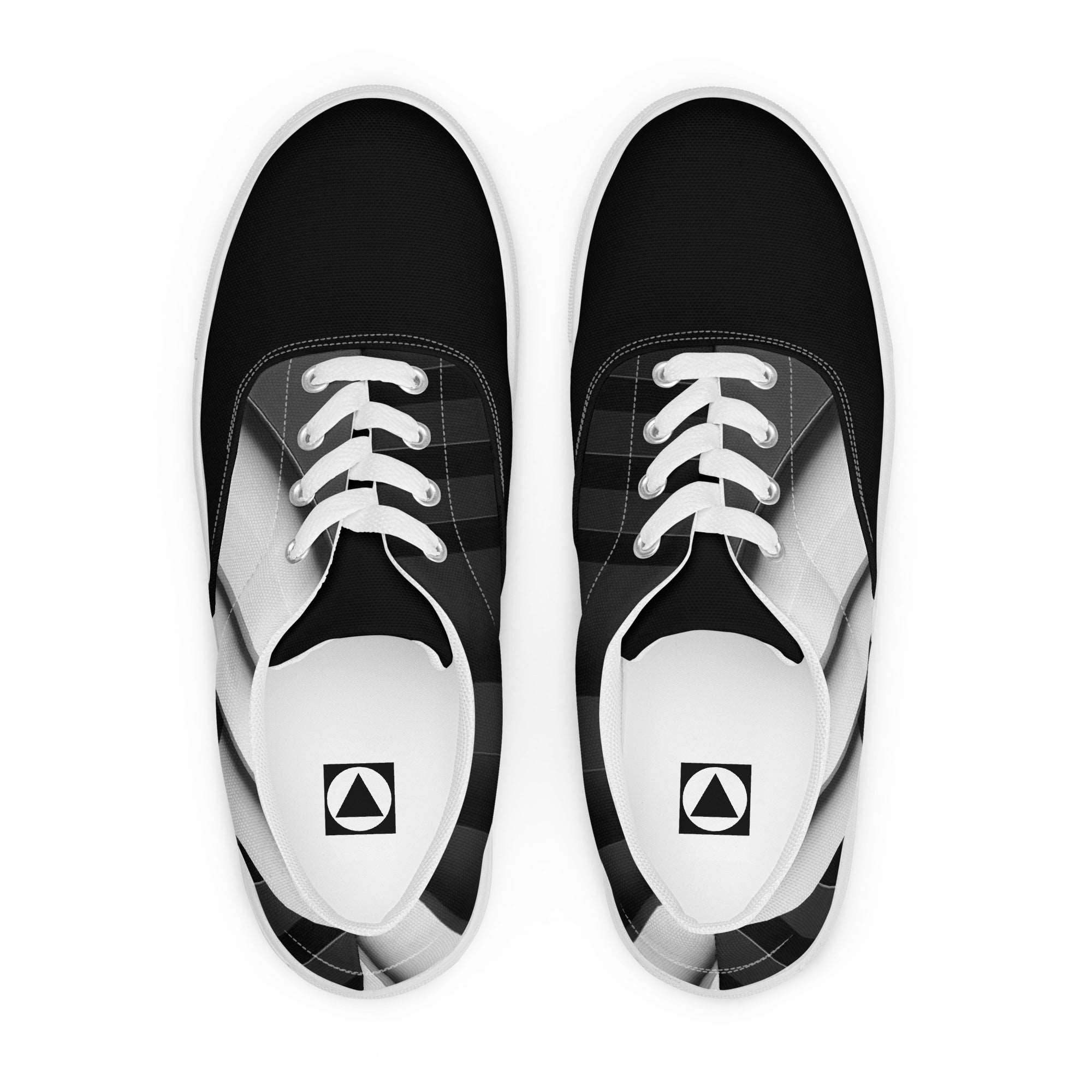 Men’s Lace-up Mono-2 Print