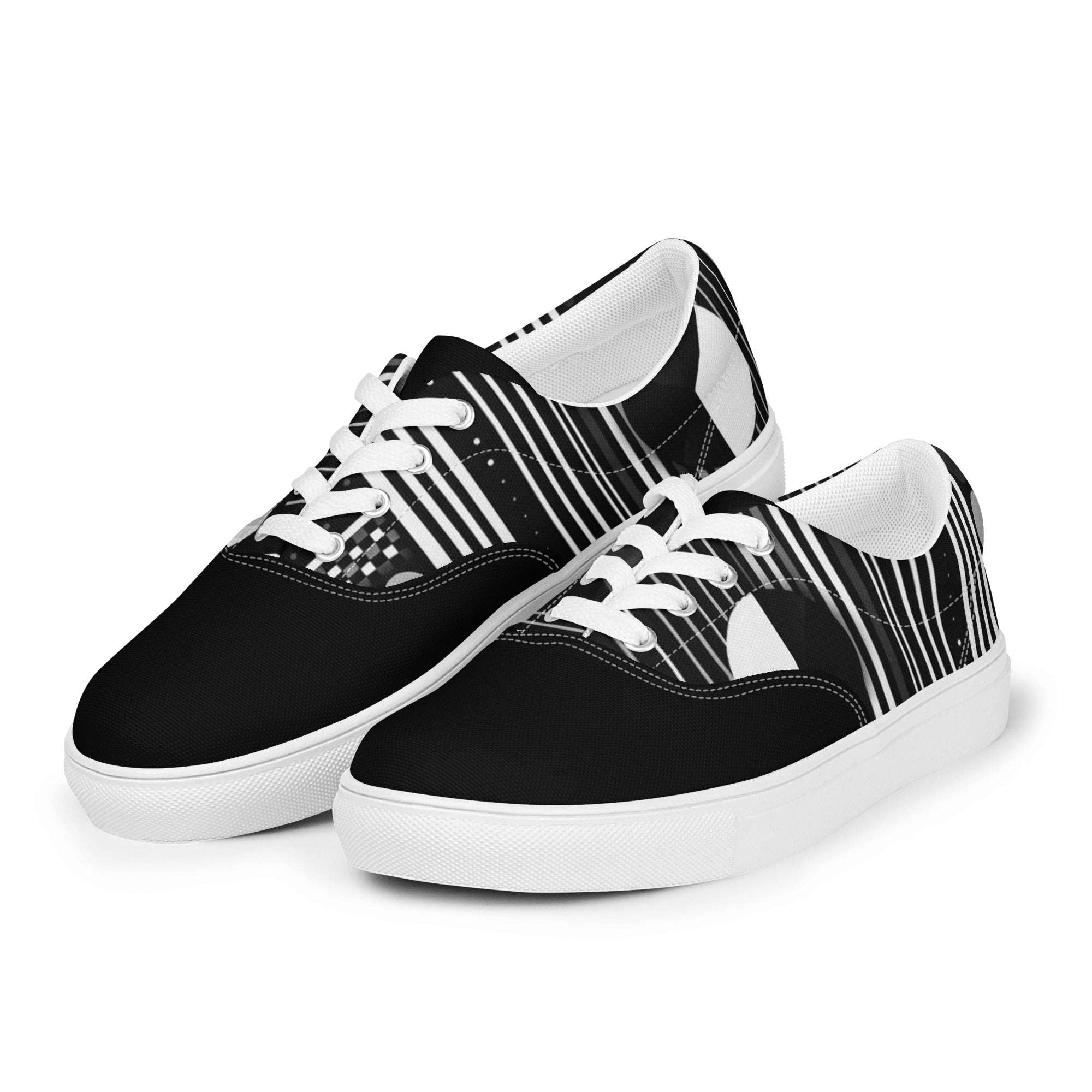 Men’s Lace-up Mono-4 Print