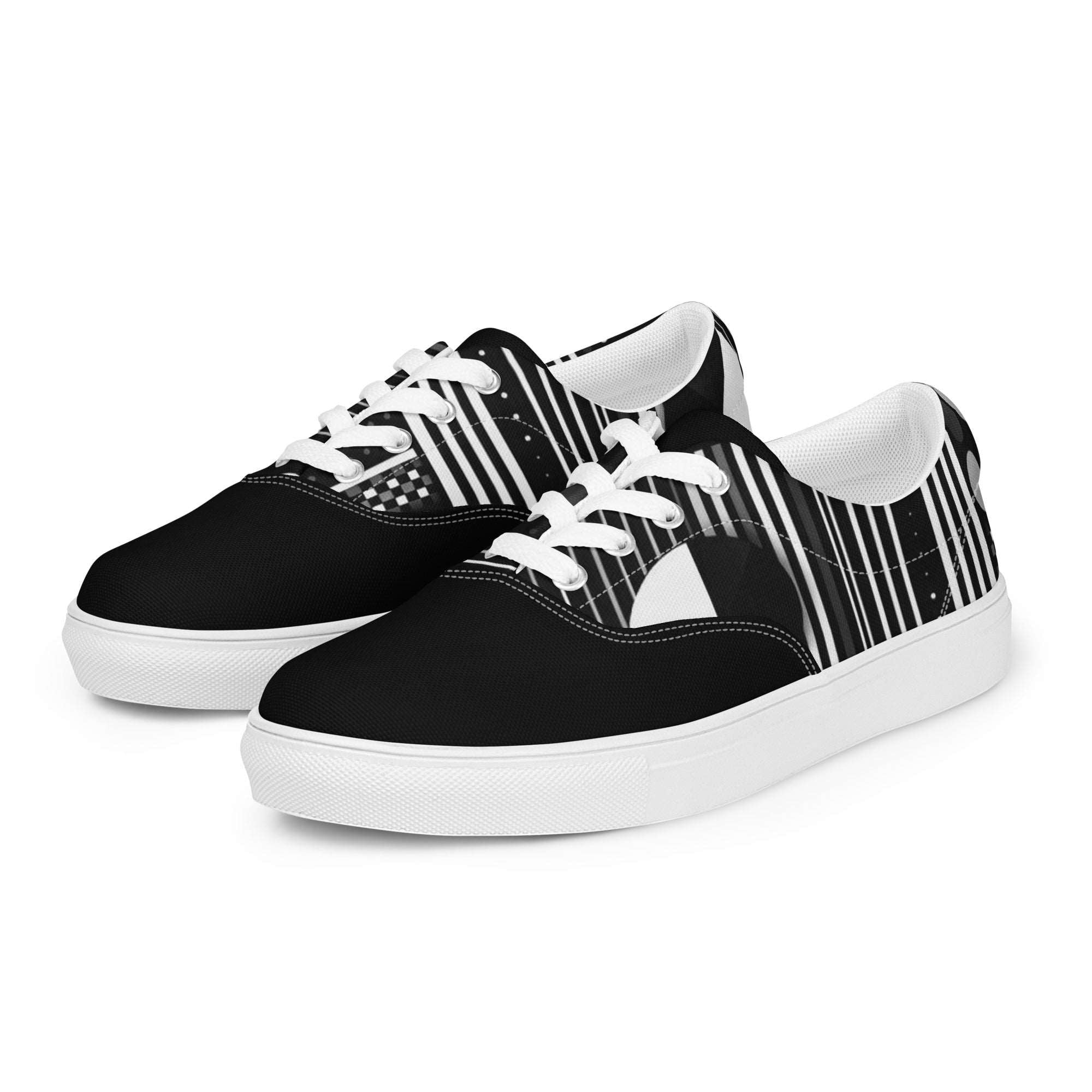 Men’s Lace-up Mono-4 Print