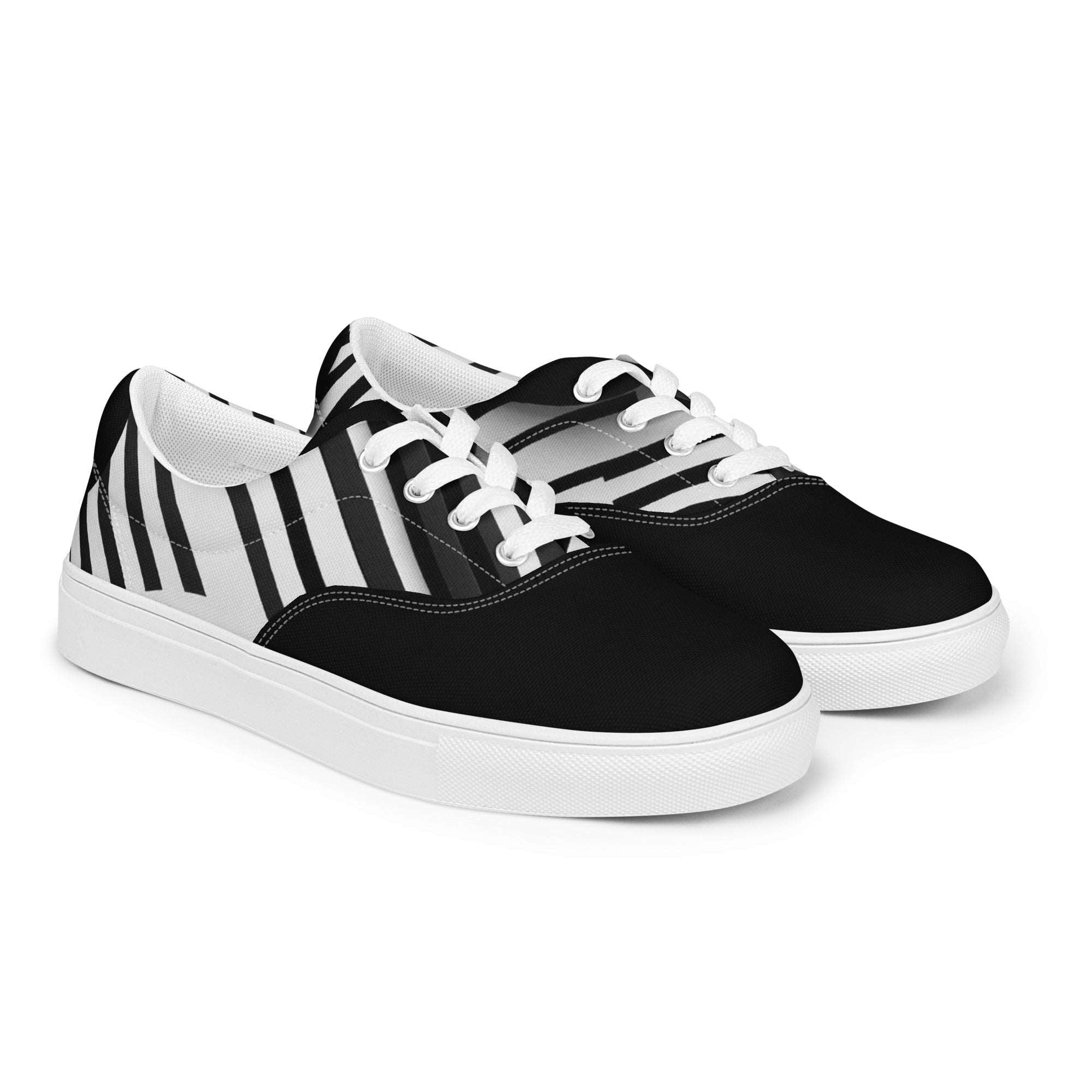 Men’s Lace-up Mono Print