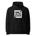 Form Finding Design Women's Signature Hoodie (FFD-02) — chest logo; front pouch pocket.
