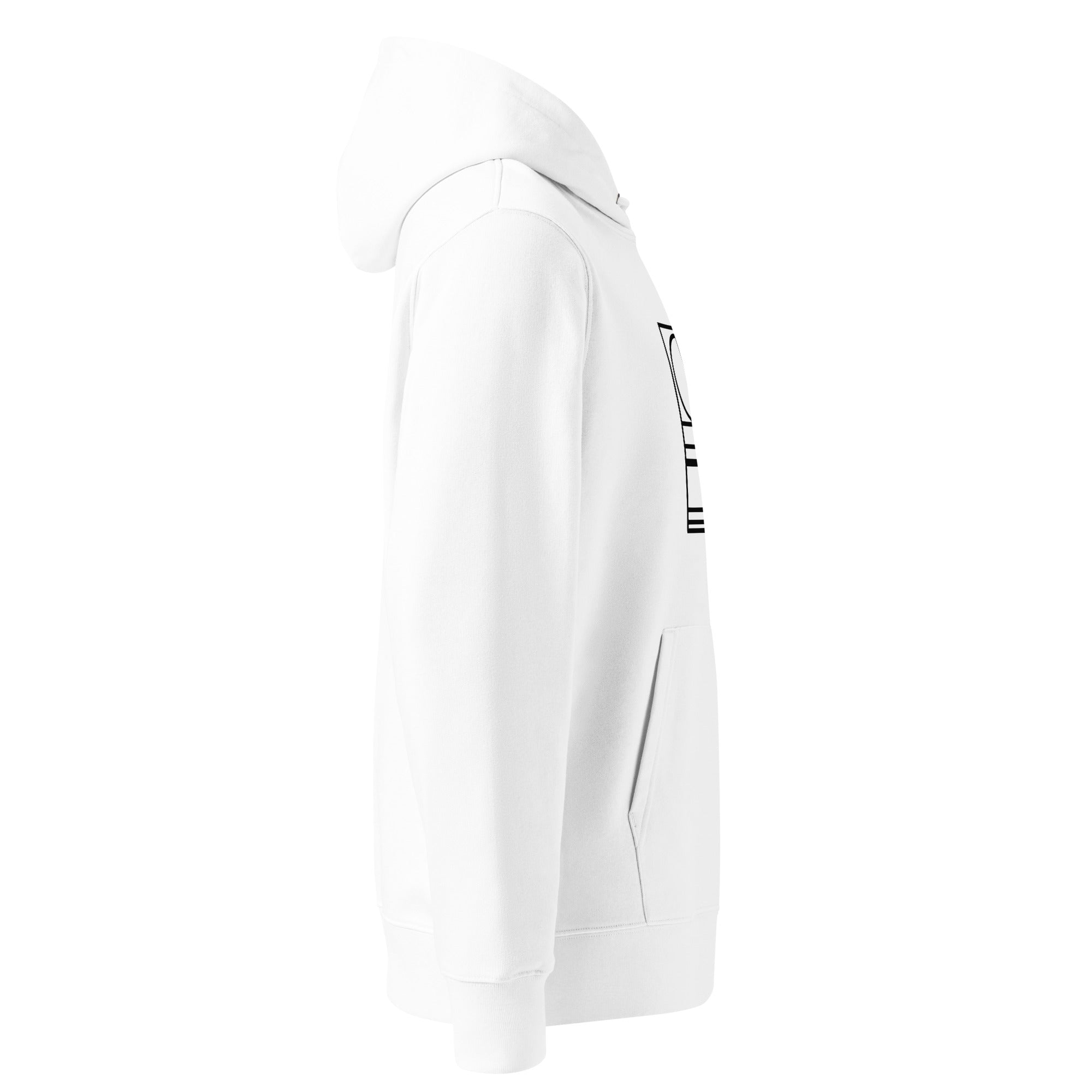 Men's Icon Indent Hoodie (No.07) side hoodie