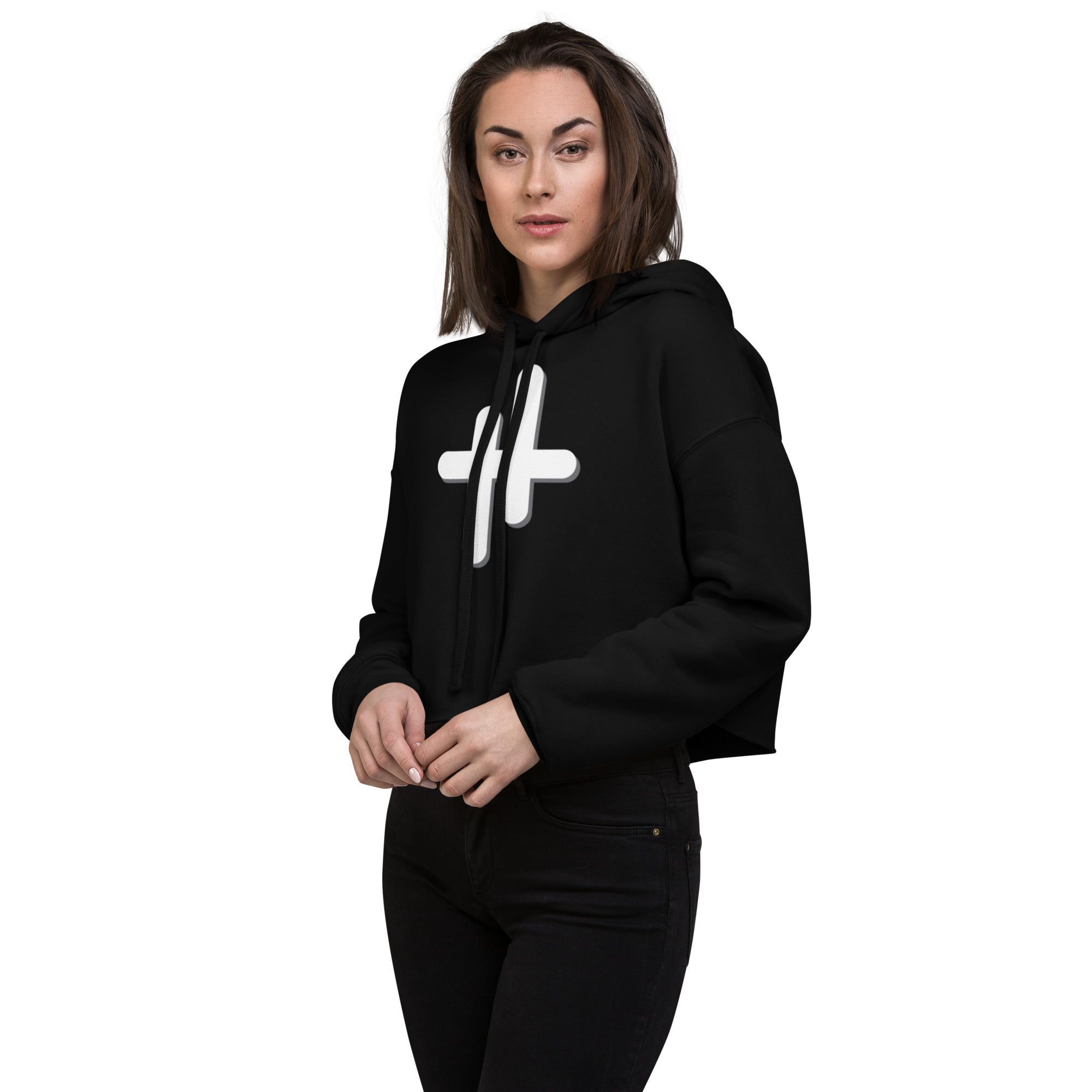 Women's Icon-2 Crop Hoodie