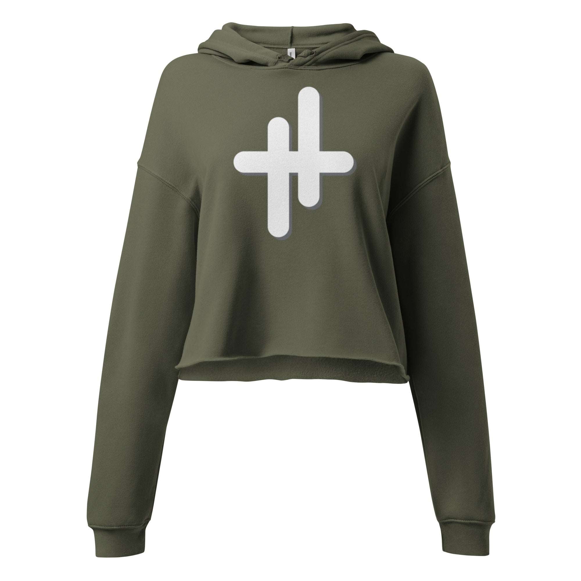 Women's Icon-2 Crop Hoodie