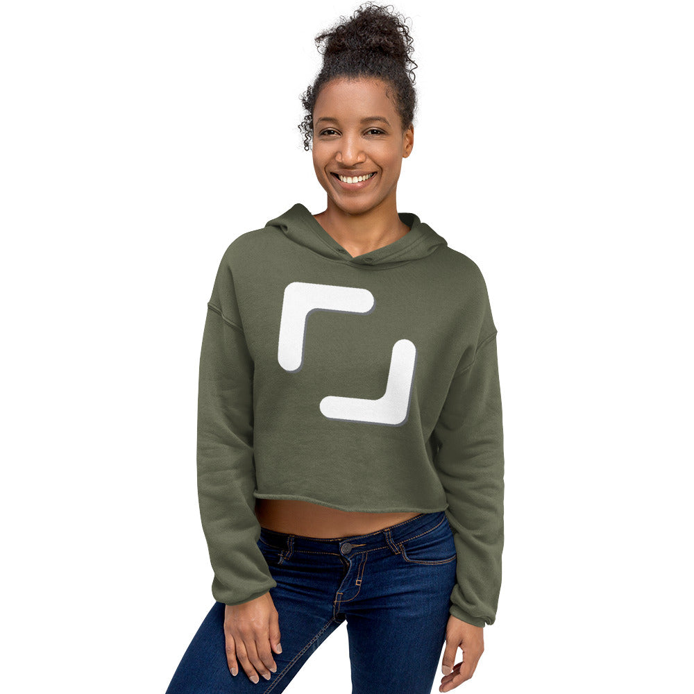 Women's Icon-3 Crop Hoodie