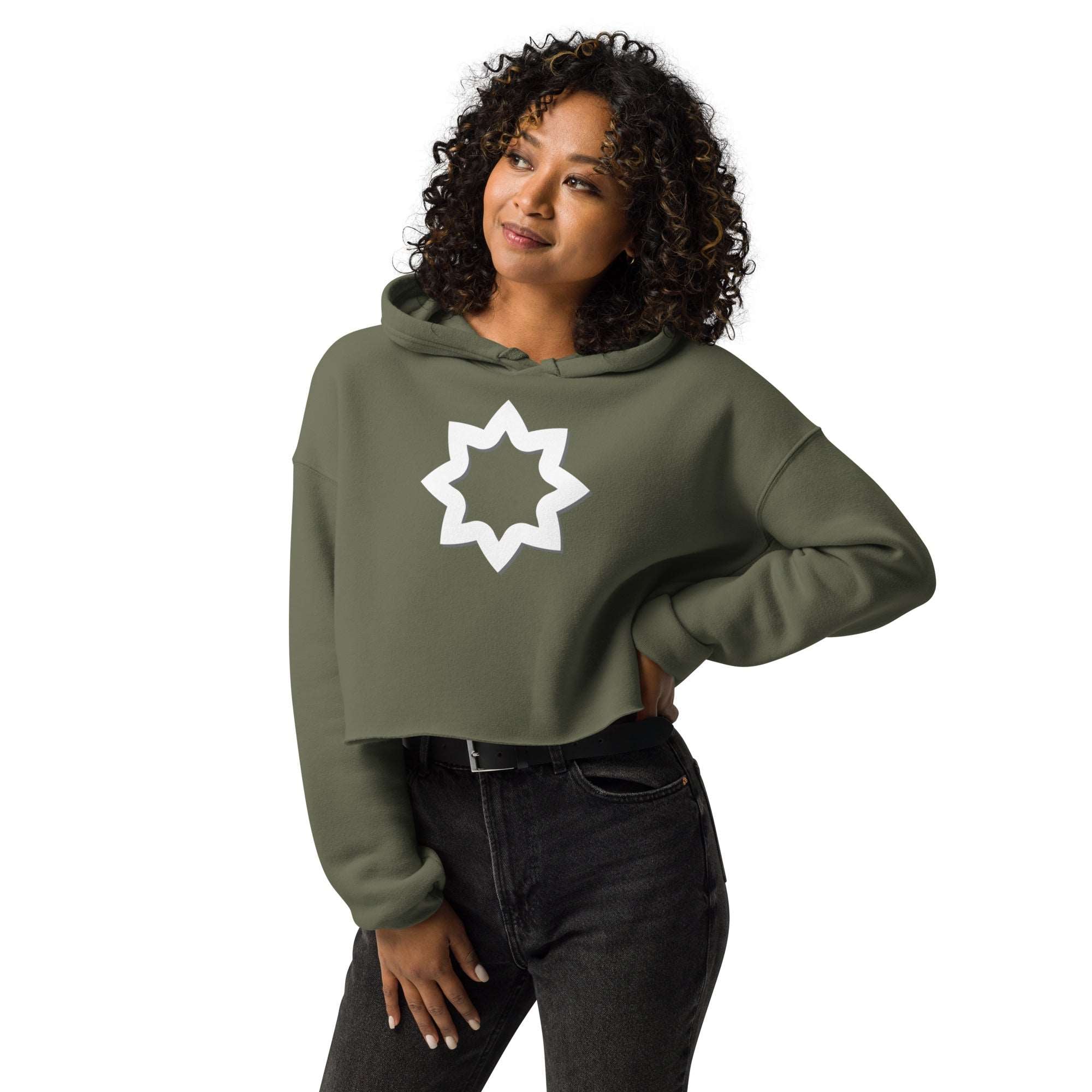 Women's Icon-4 Crop Hoodie