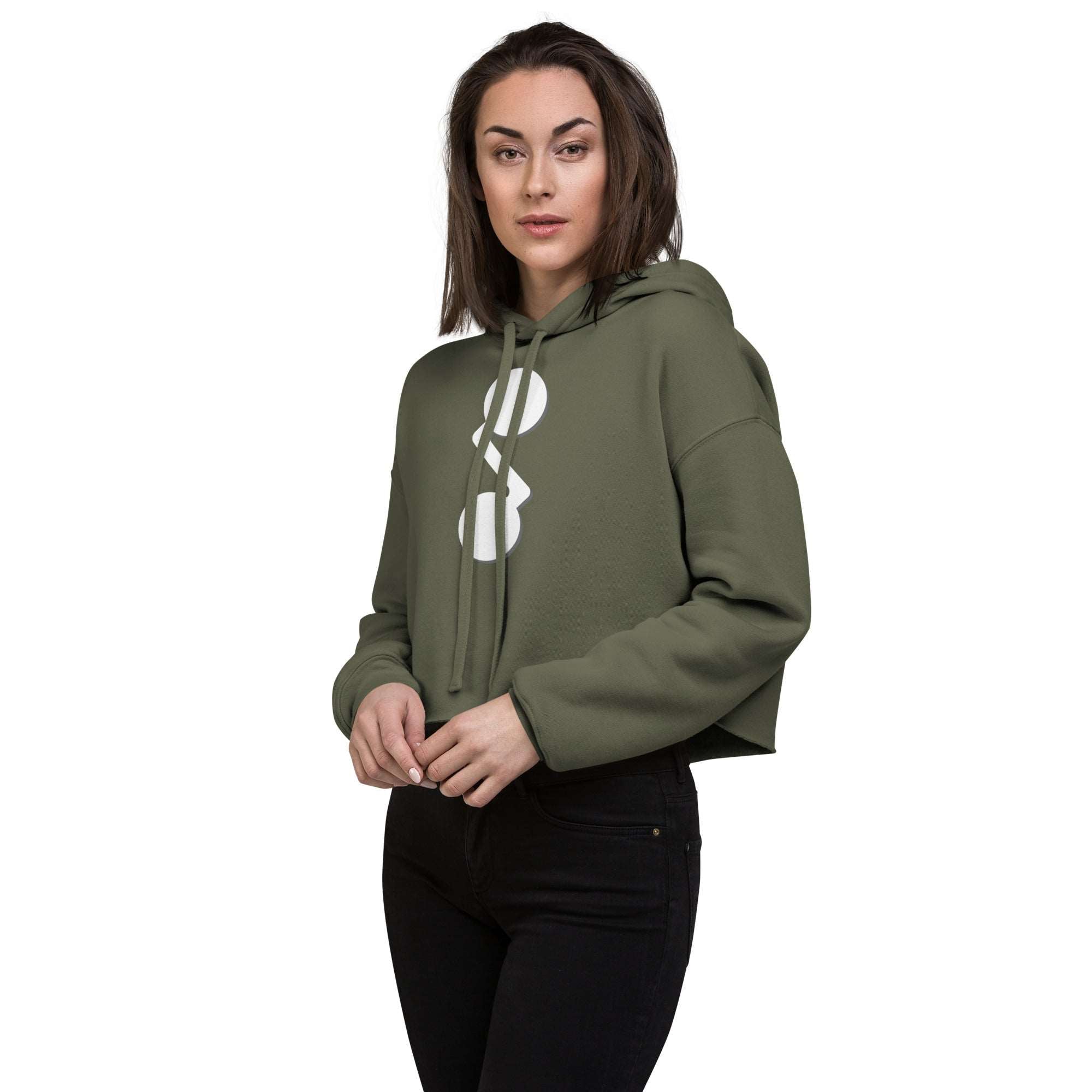 Women's Icon-5 Crop Hoodie