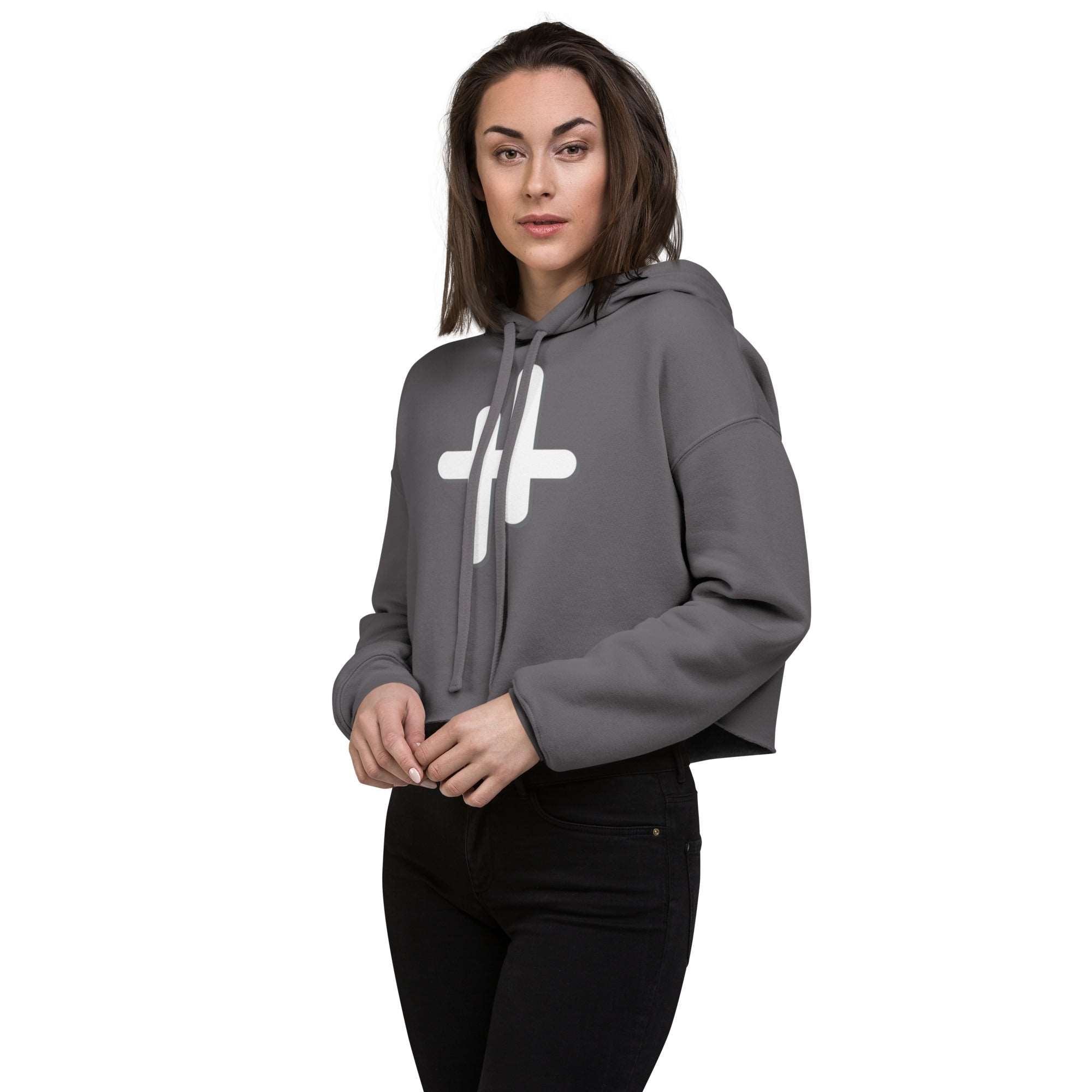 Women's Icon-2 Crop Hoodie