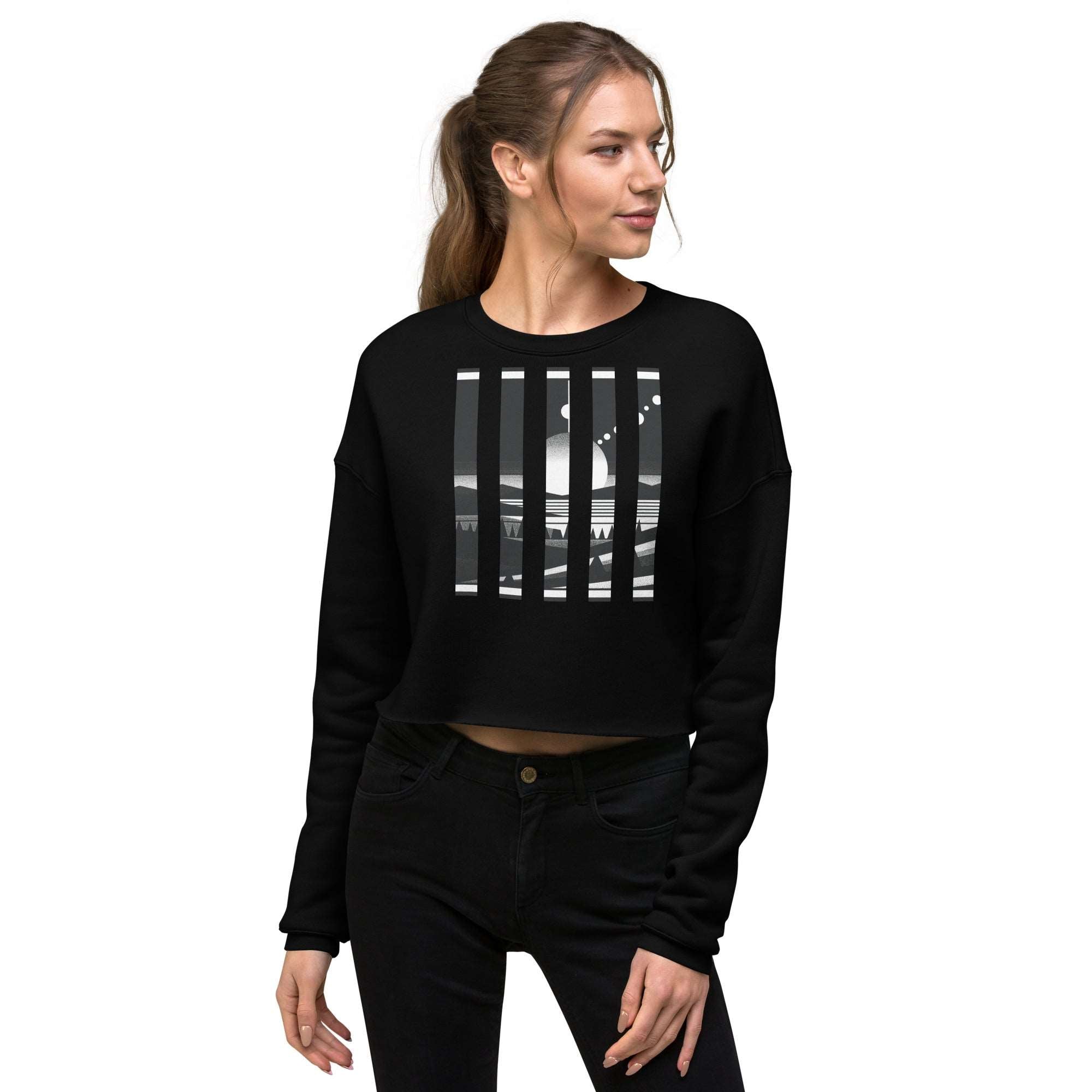 Women's Bar Crop Sweatshirt DP