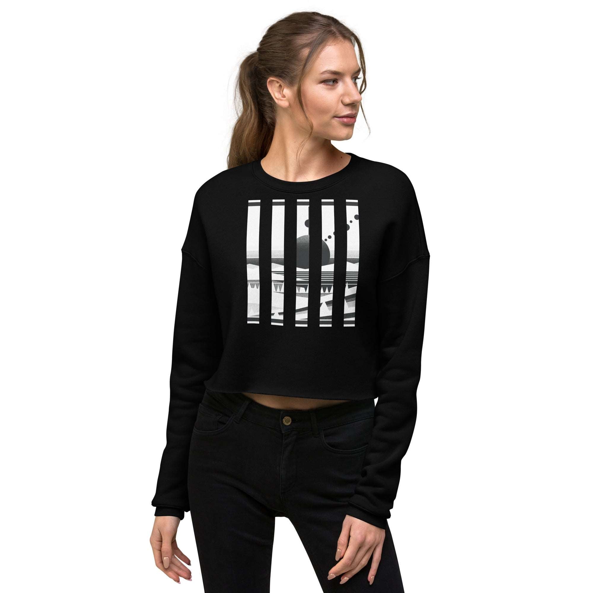 Women's Bar Crop Sweatshirt LP