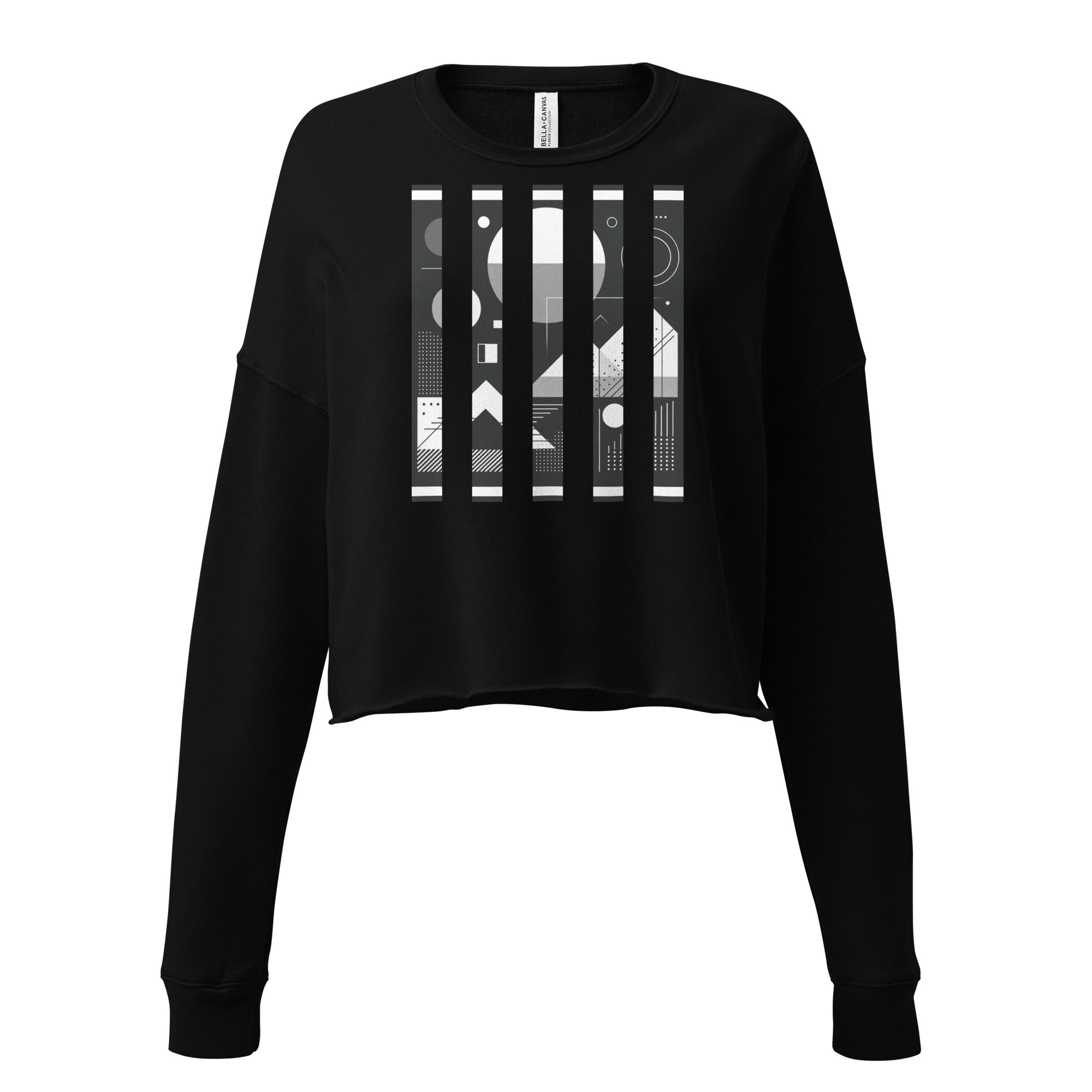 Women's Bar Crop-4 Sweatshirt DP