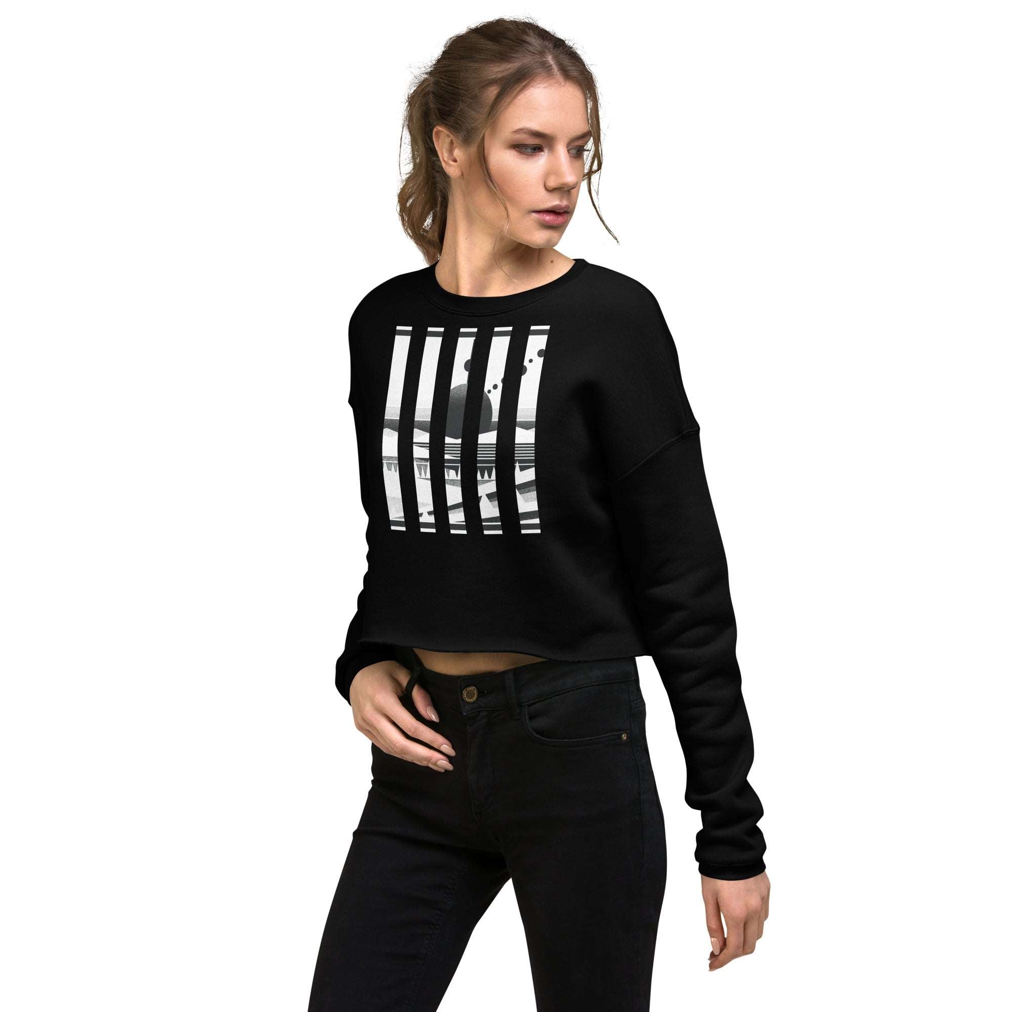 Women's Bar Crop Sweatshirt LP