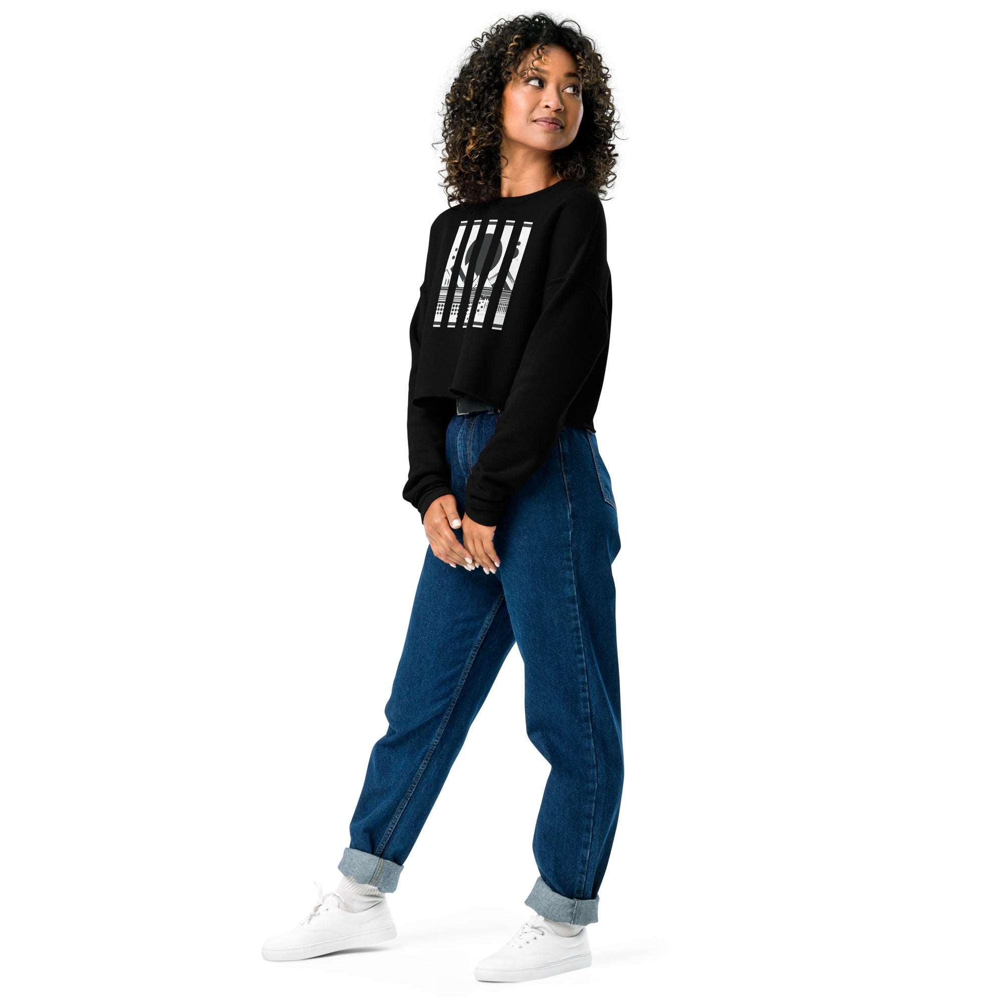 Women's Bar Crop-2 Sweatshirt LP