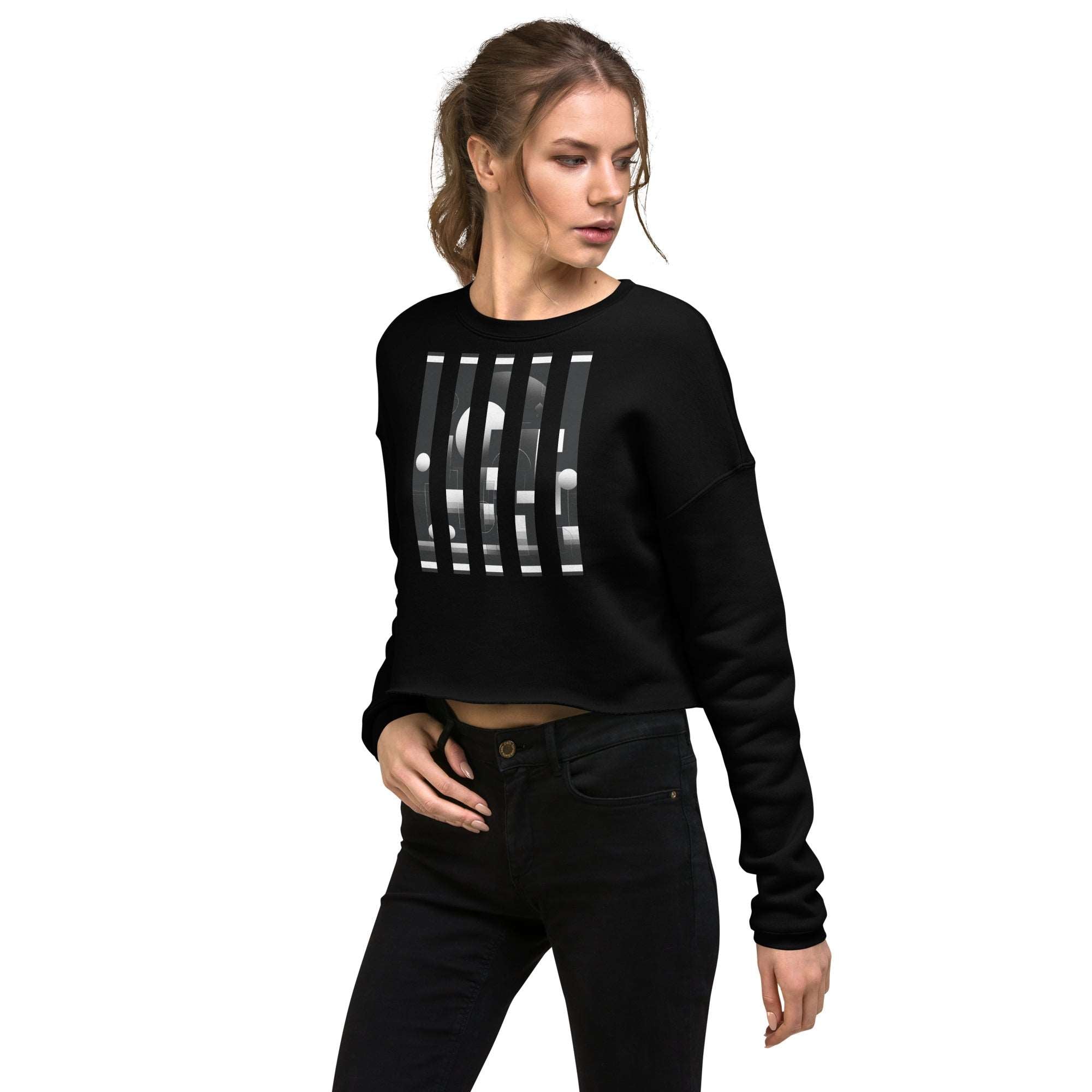 Women's Bar Crop-5 Sweatshirt DP