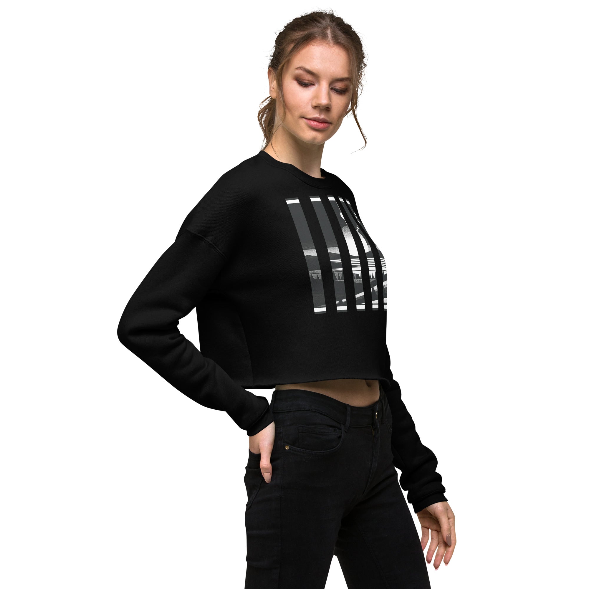 Women's Bar Crop Sweatshirt DP