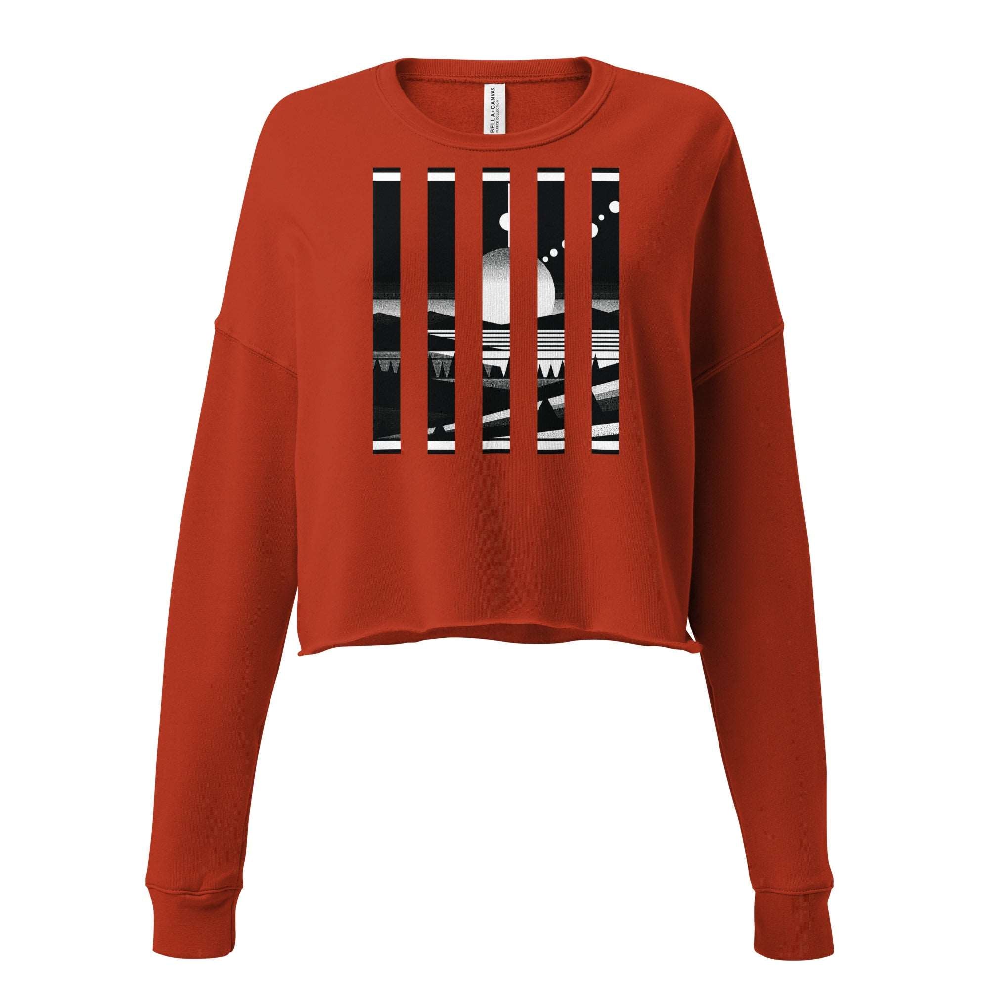 Women's Bar Crop Sweatshirt DP