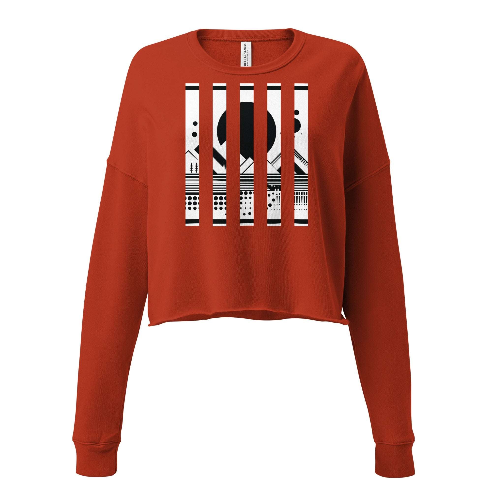 Women's Bar Crop-2 Sweatshirt LP