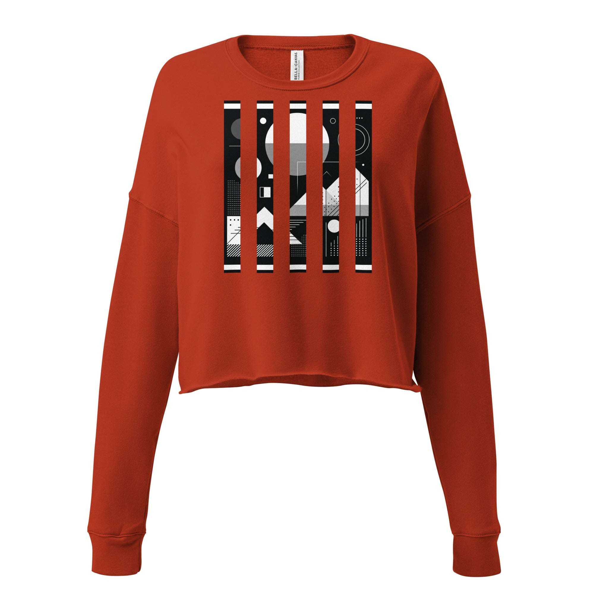 Women's Bar Crop-4 Sweatshirt DP