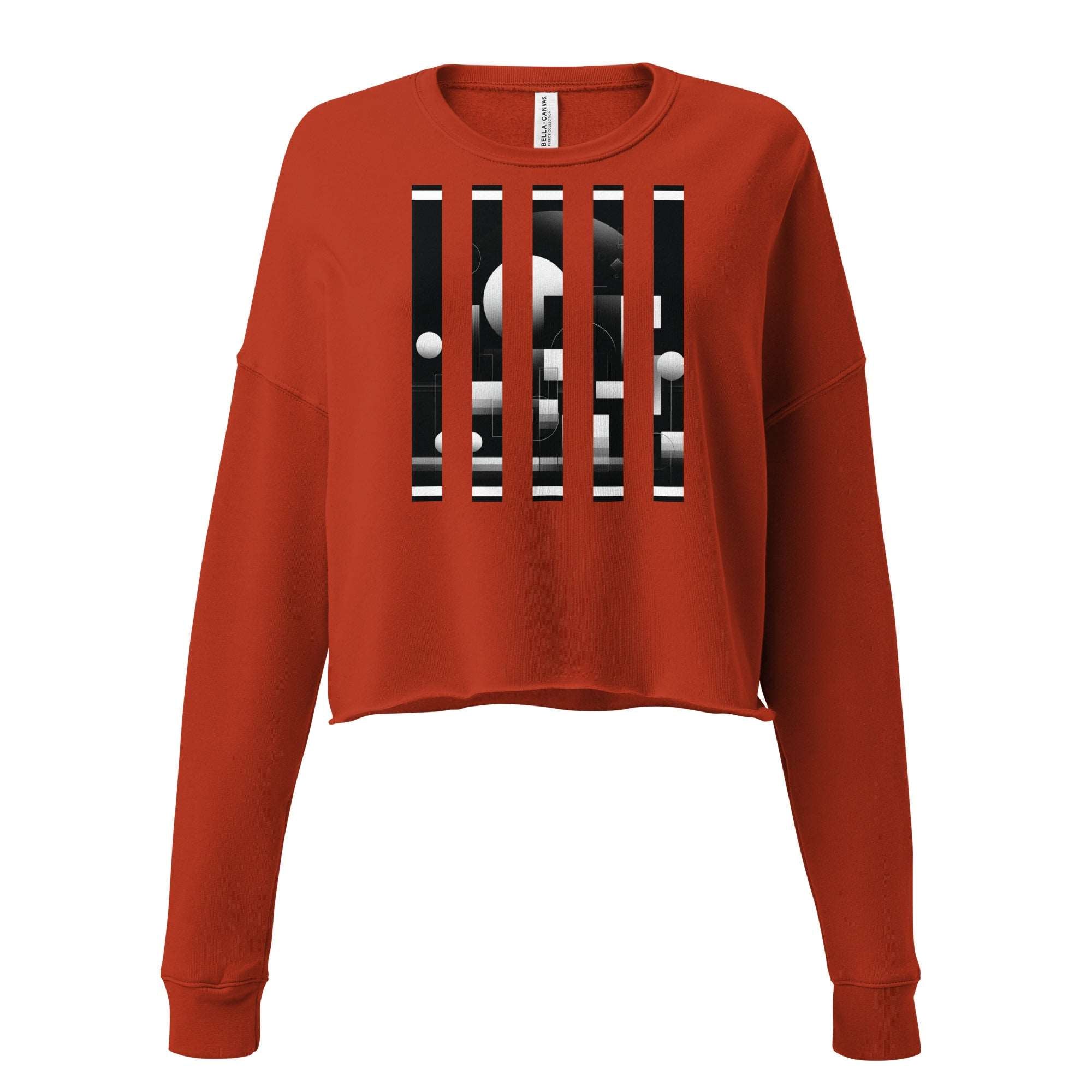 Women's Bar Crop-5 Sweatshirt DP