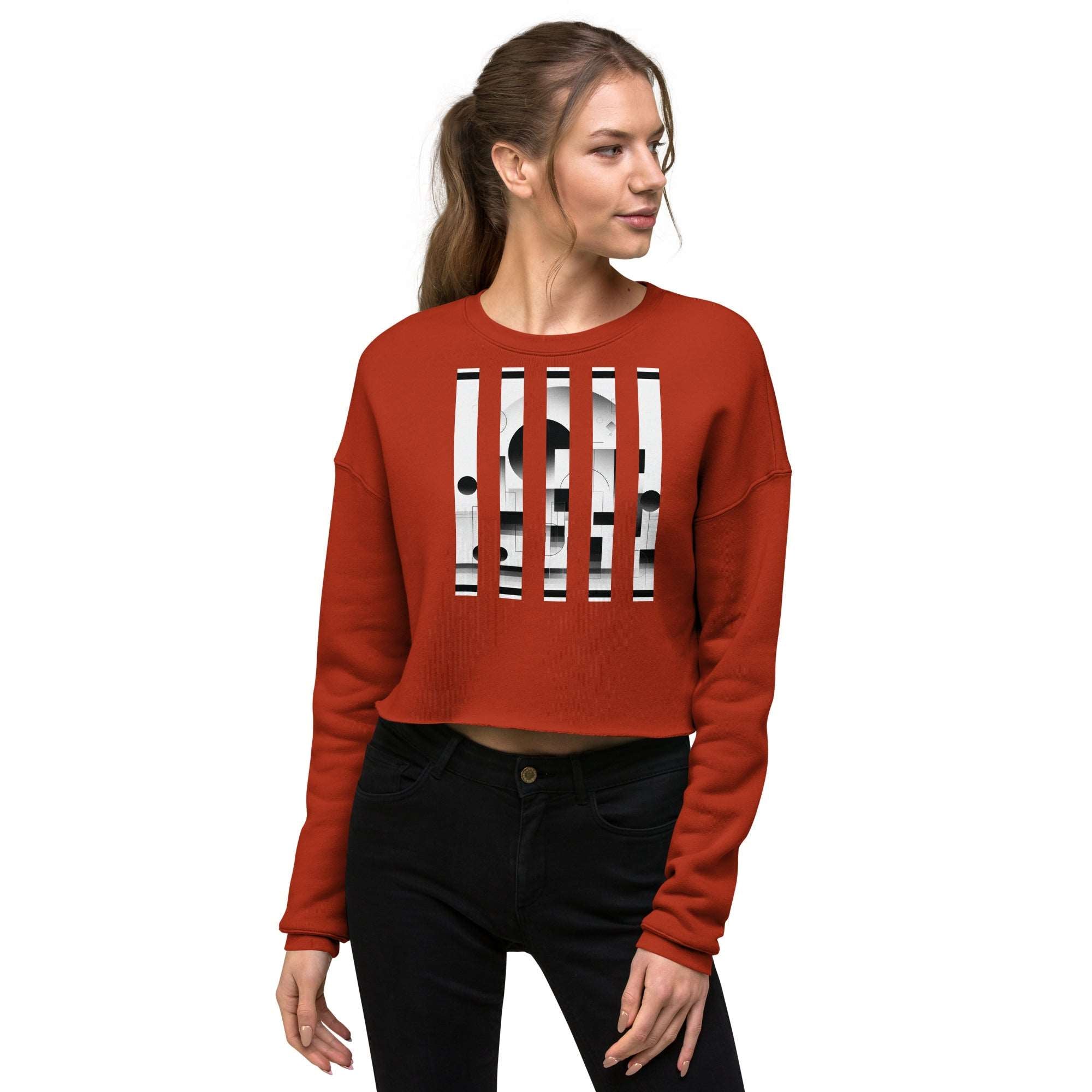 Women's Bar Crop-5 Sweatshirt LP