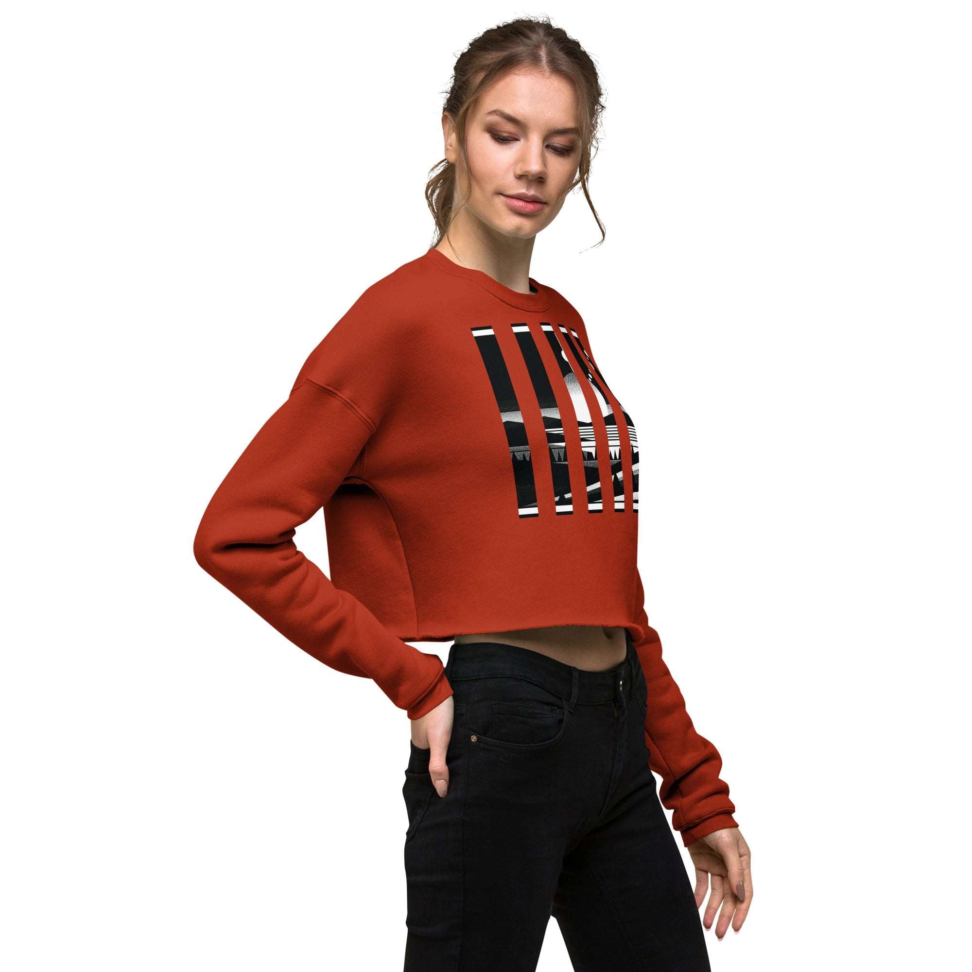 Women's Bar Crop Sweatshirt DP