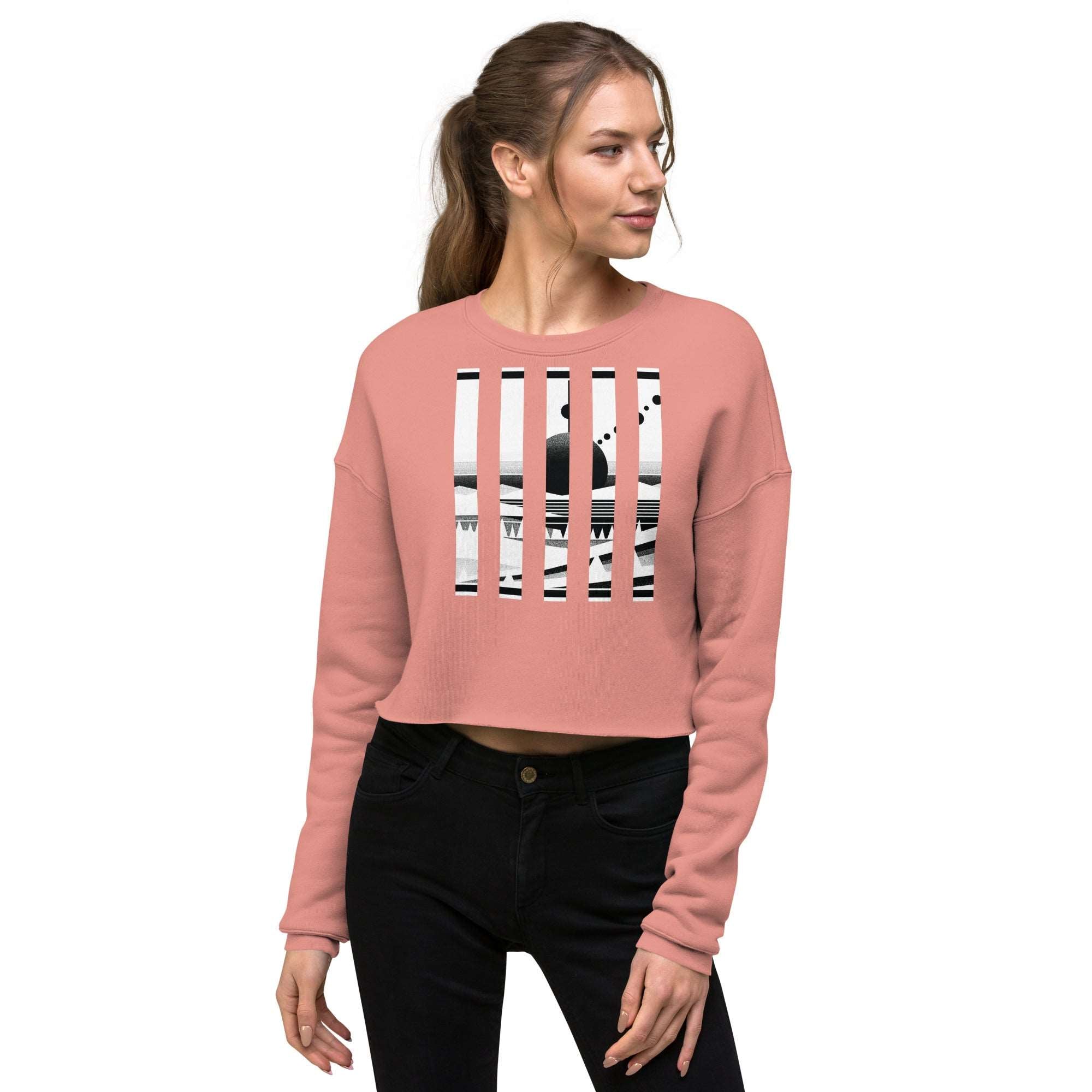 Women's Bar Crop Sweatshirt LP