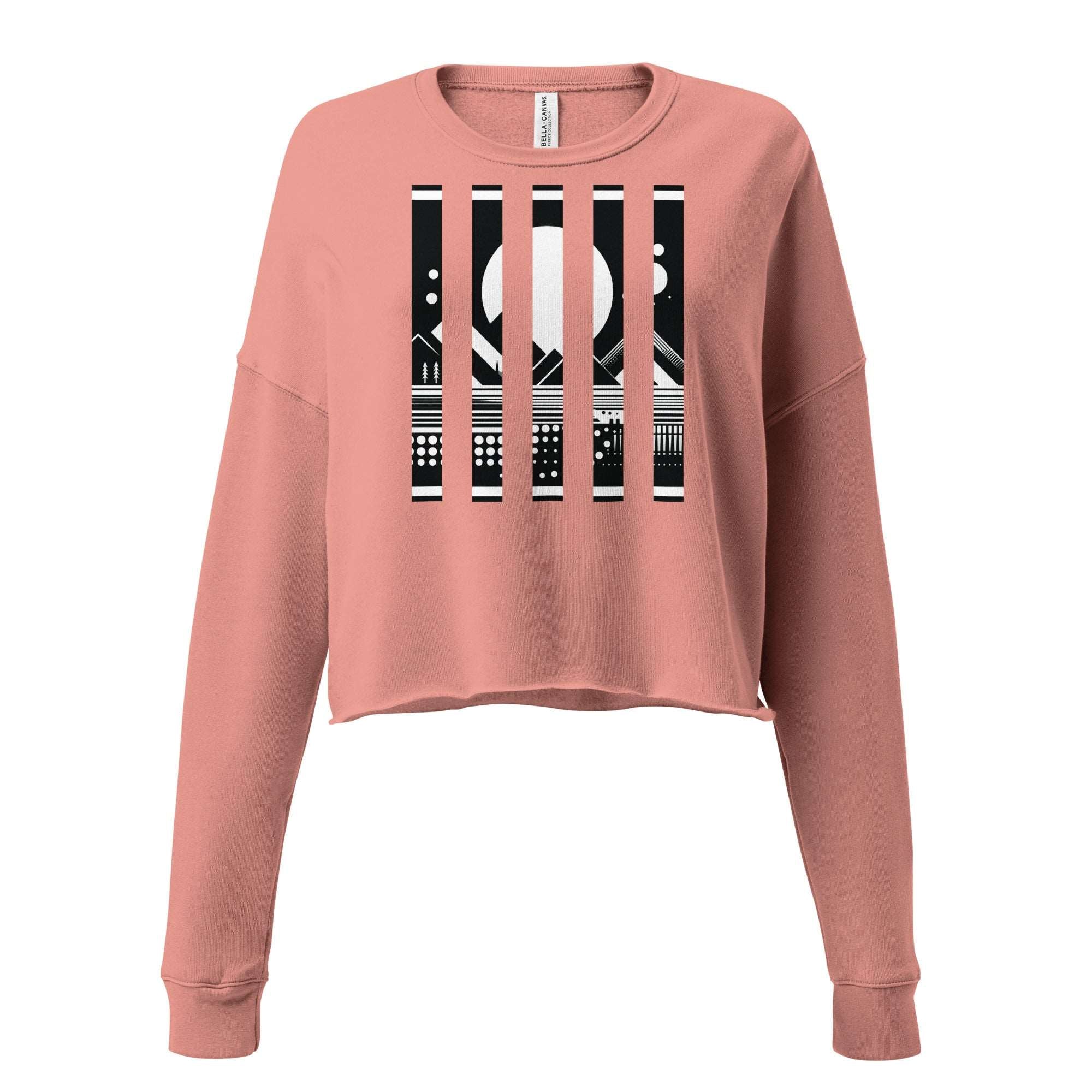 Women's Bar Crop-2 Sweatshirt DP