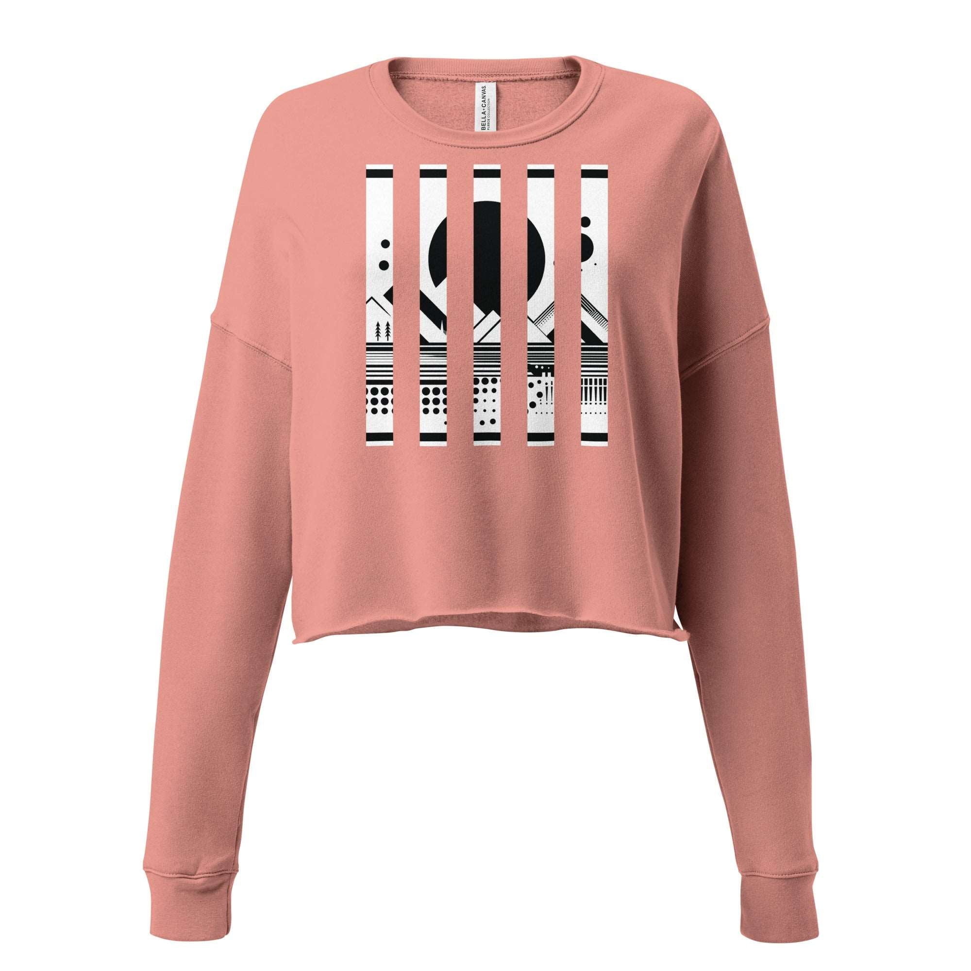 Women's Bar Crop-2 Sweatshirt LP