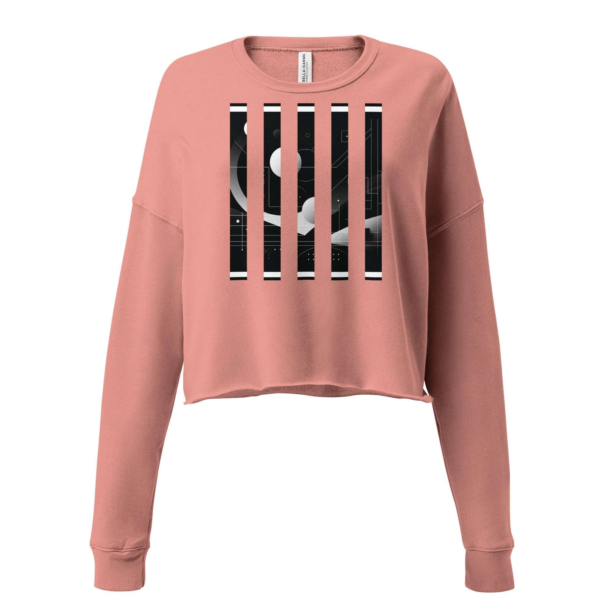 Women's Bar Crop-3 Sweatshirt DP