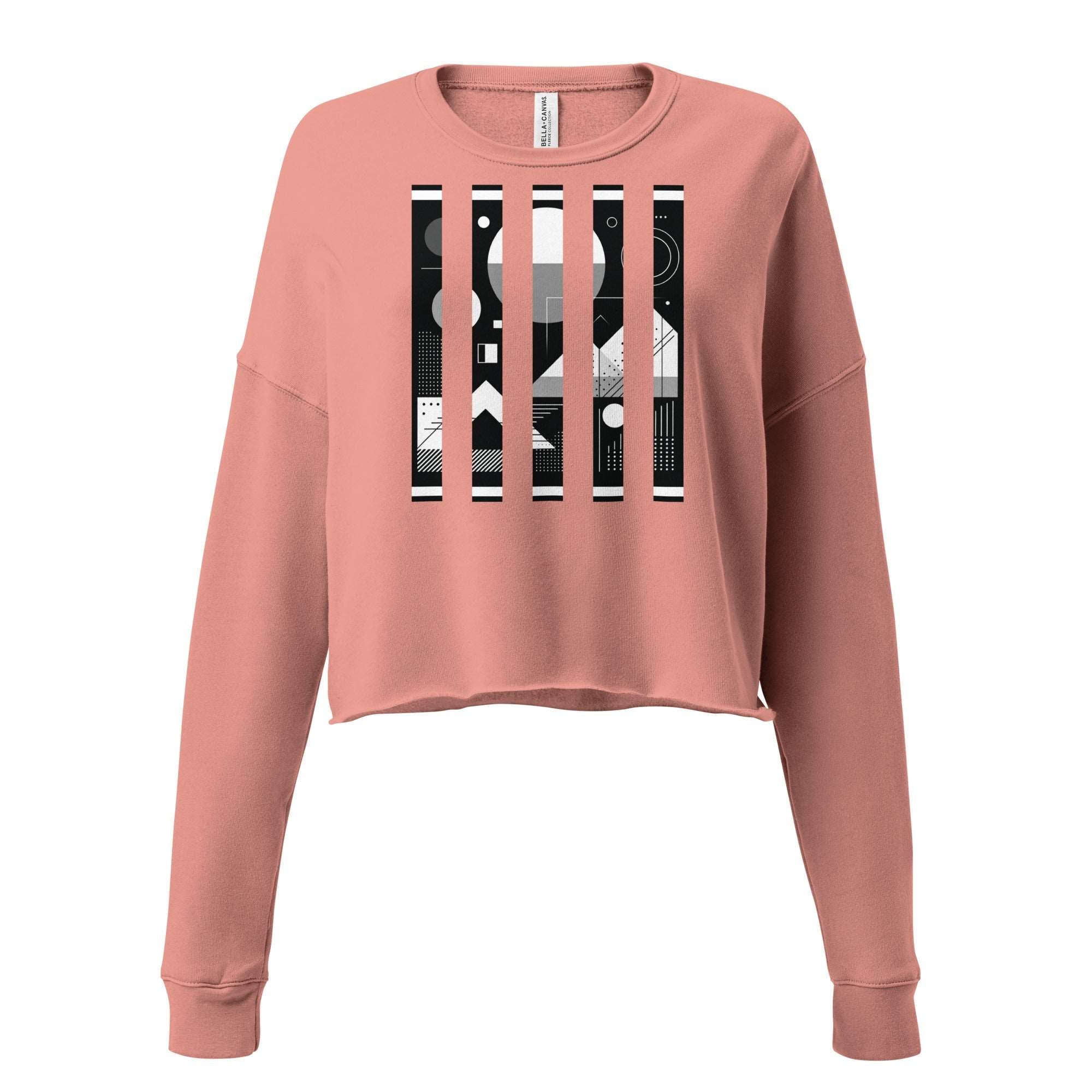 Women's Bar Crop-4 Sweatshirt DP