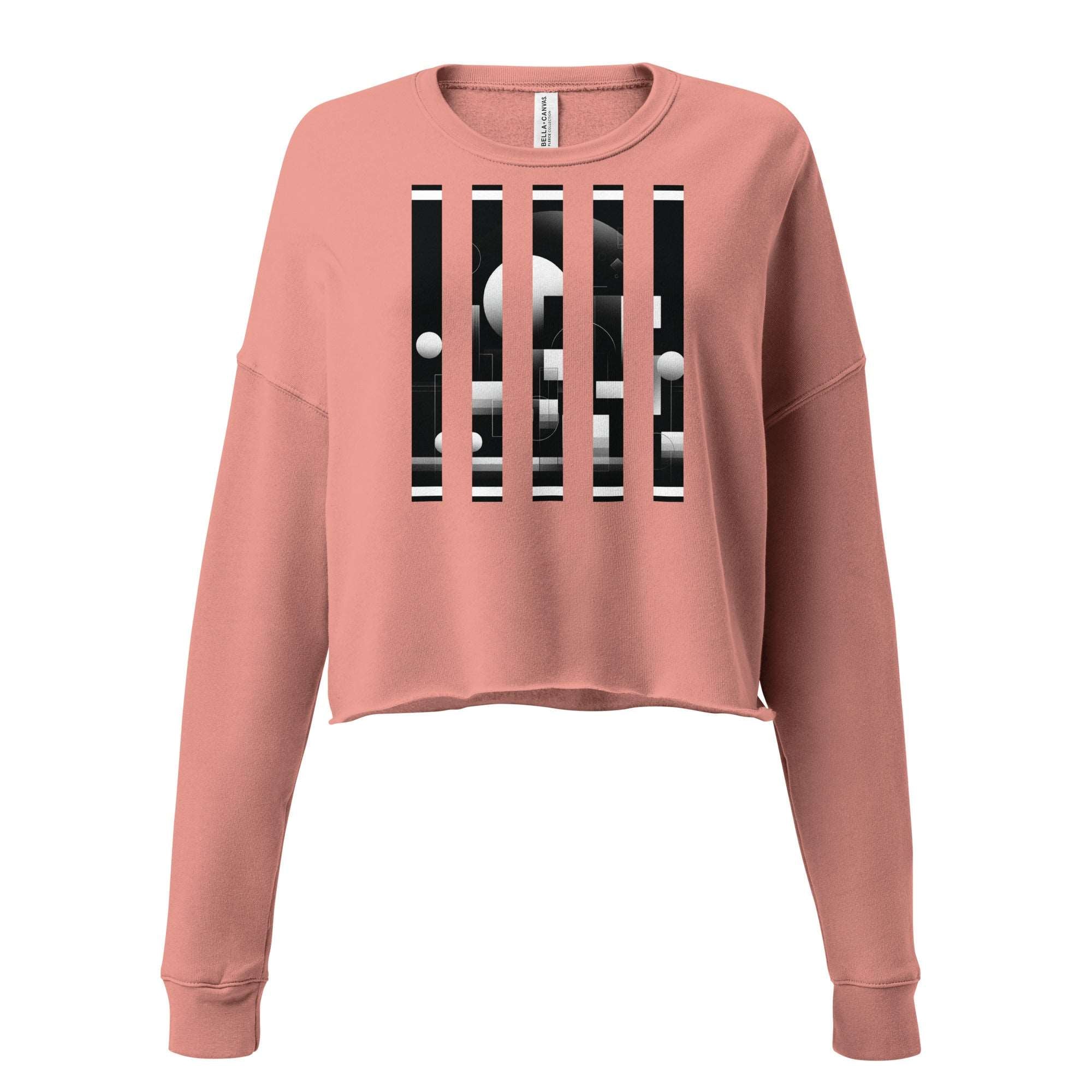 Women's Bar Crop-5 Sweatshirt DP