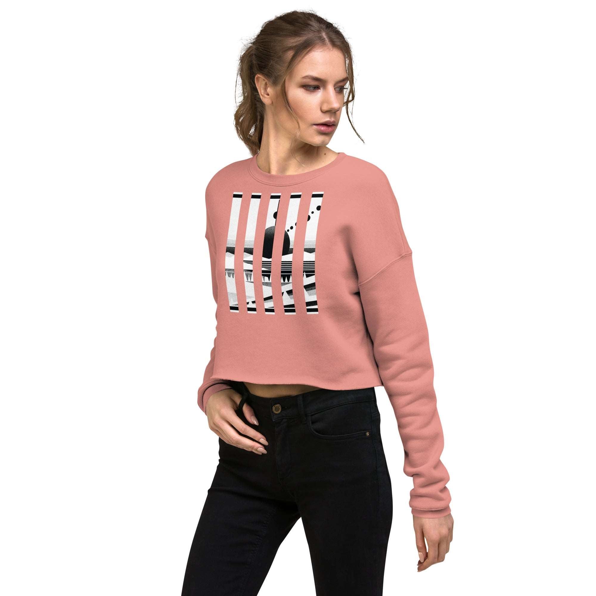 Women's Bar Crop Sweatshirt LP